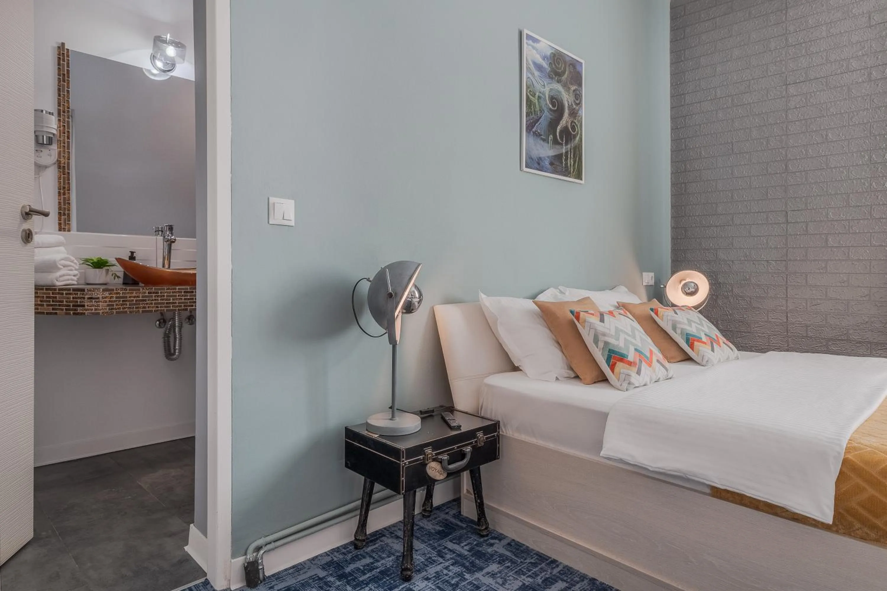 Bed in Aparthotel Aria Boutique