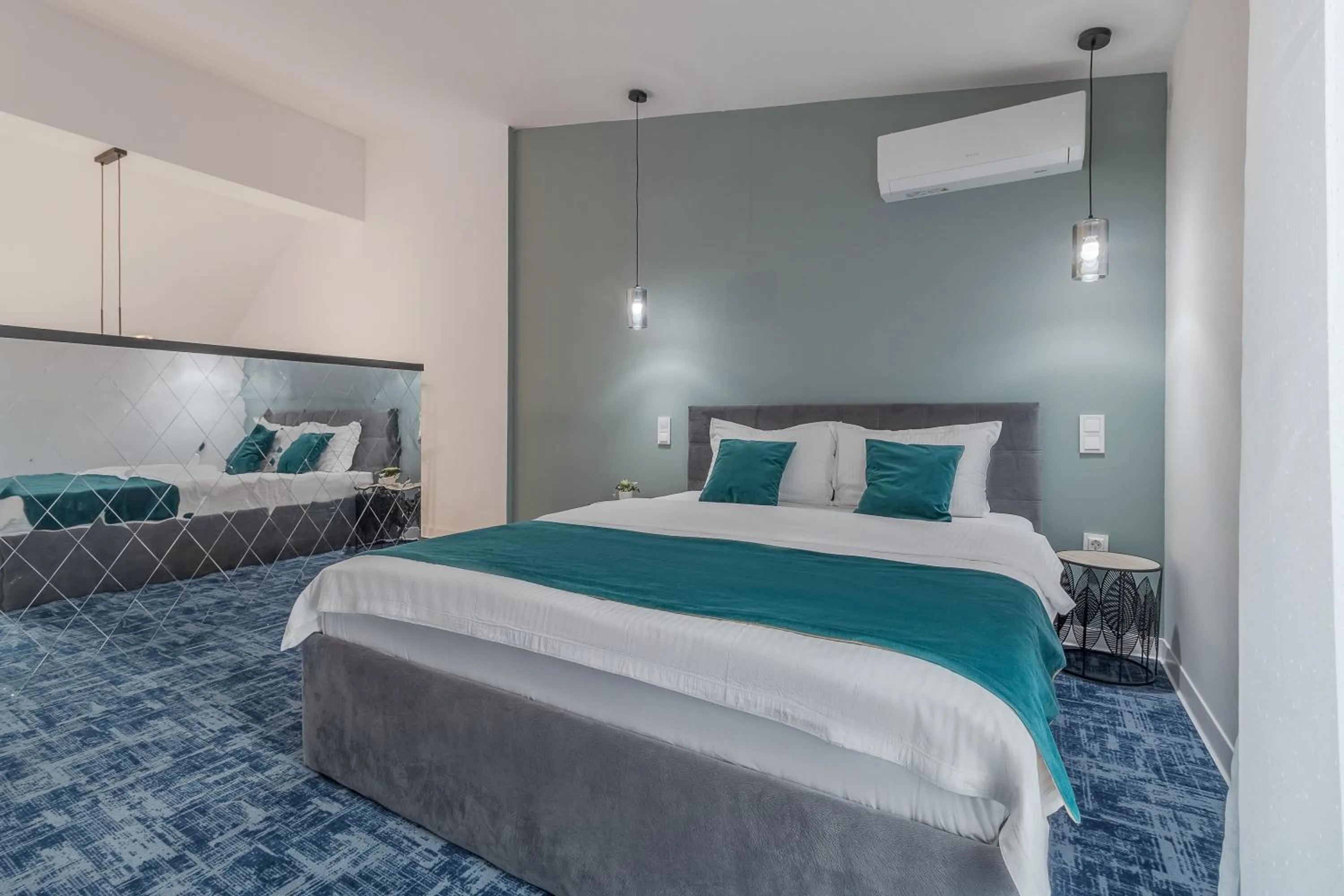 Bed in Aparthotel Aria Boutique