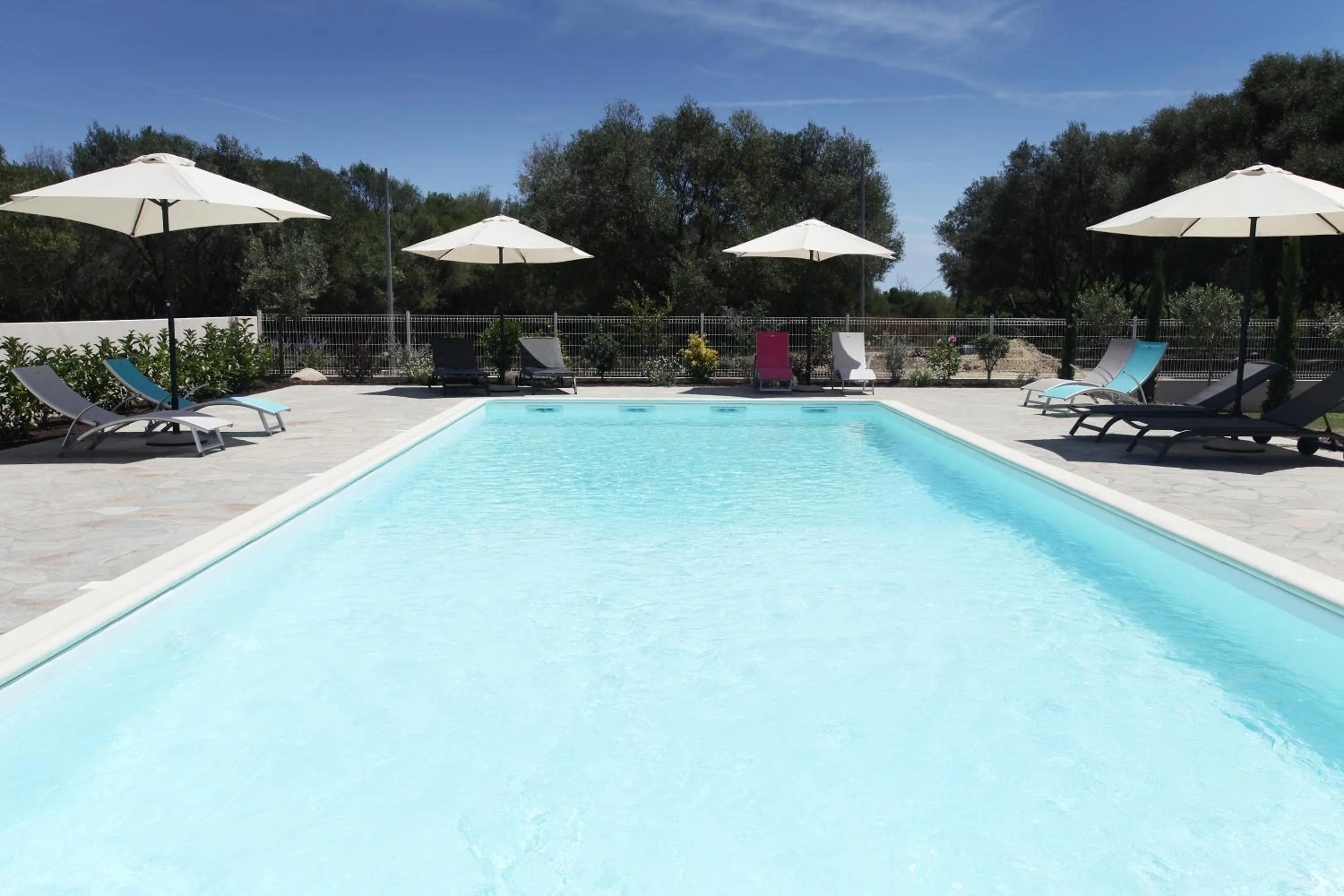 Swimming pool in Hôtel Des Nacres