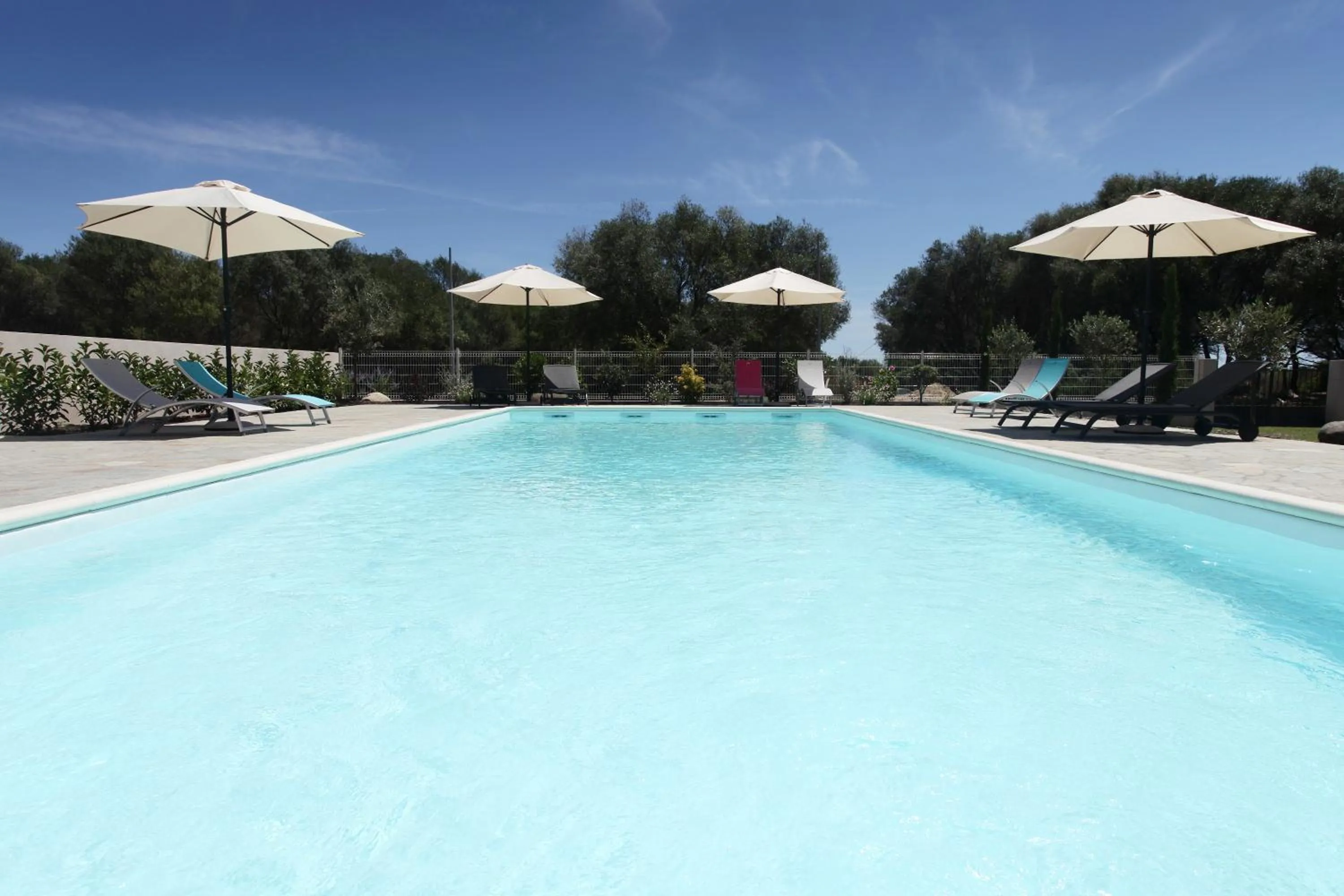 Swimming pool in Hôtel Des Nacres
