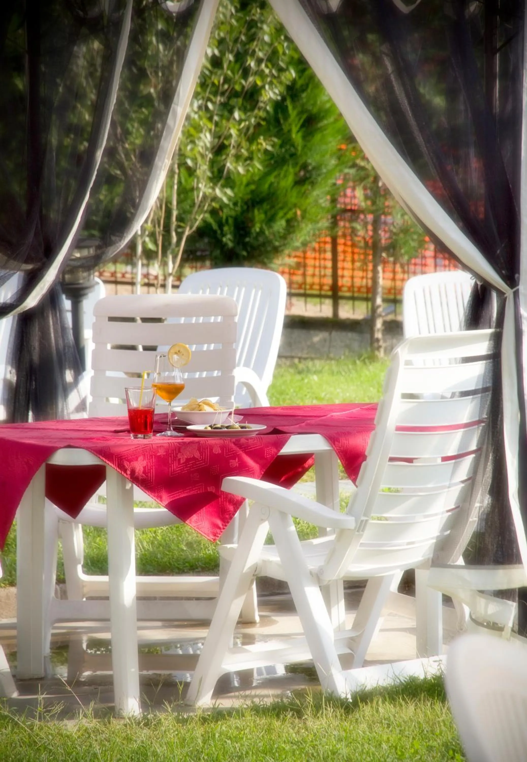 Garden view in Hotel Michela