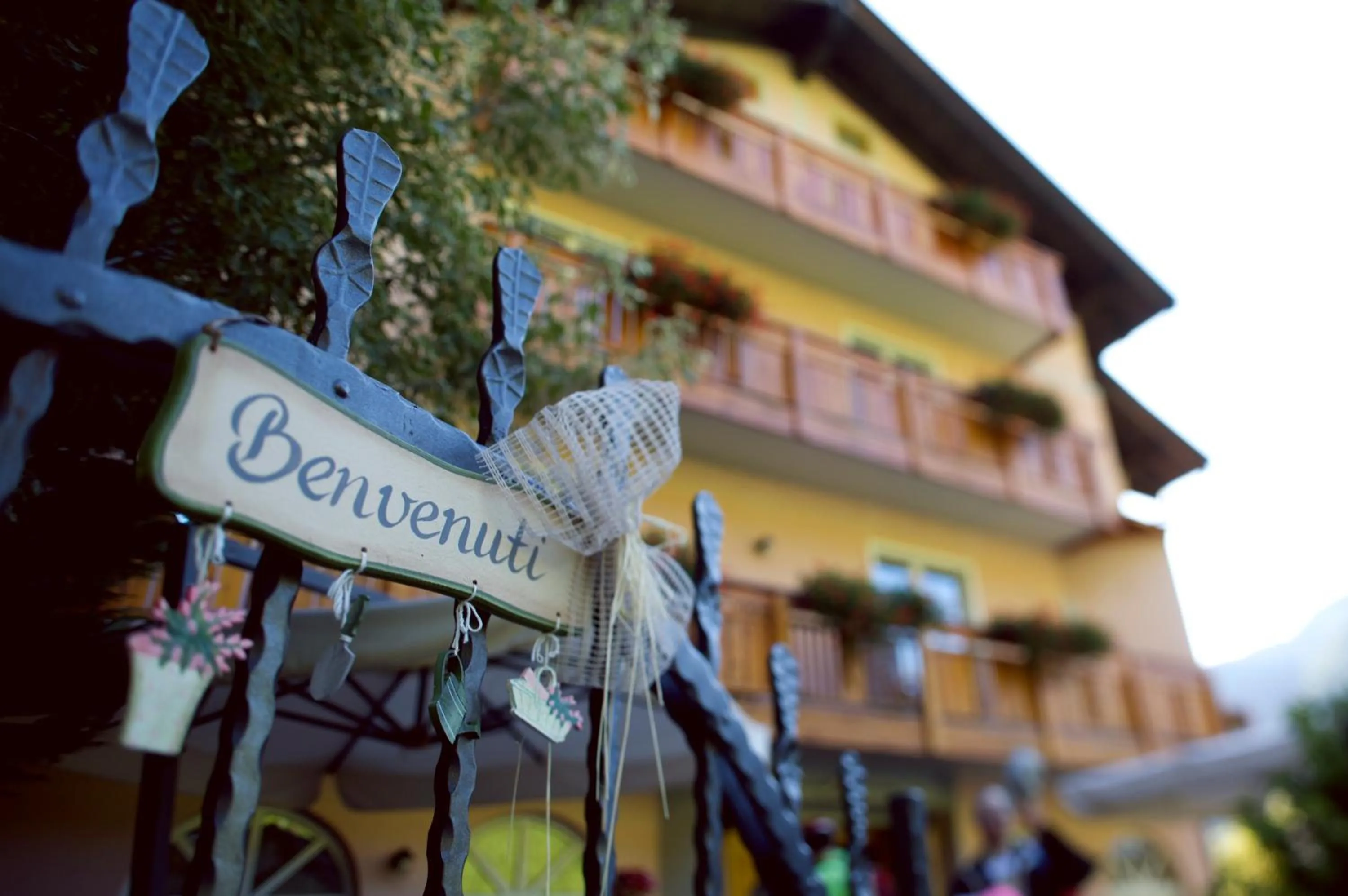 Facade/entrance in Hotel Michela