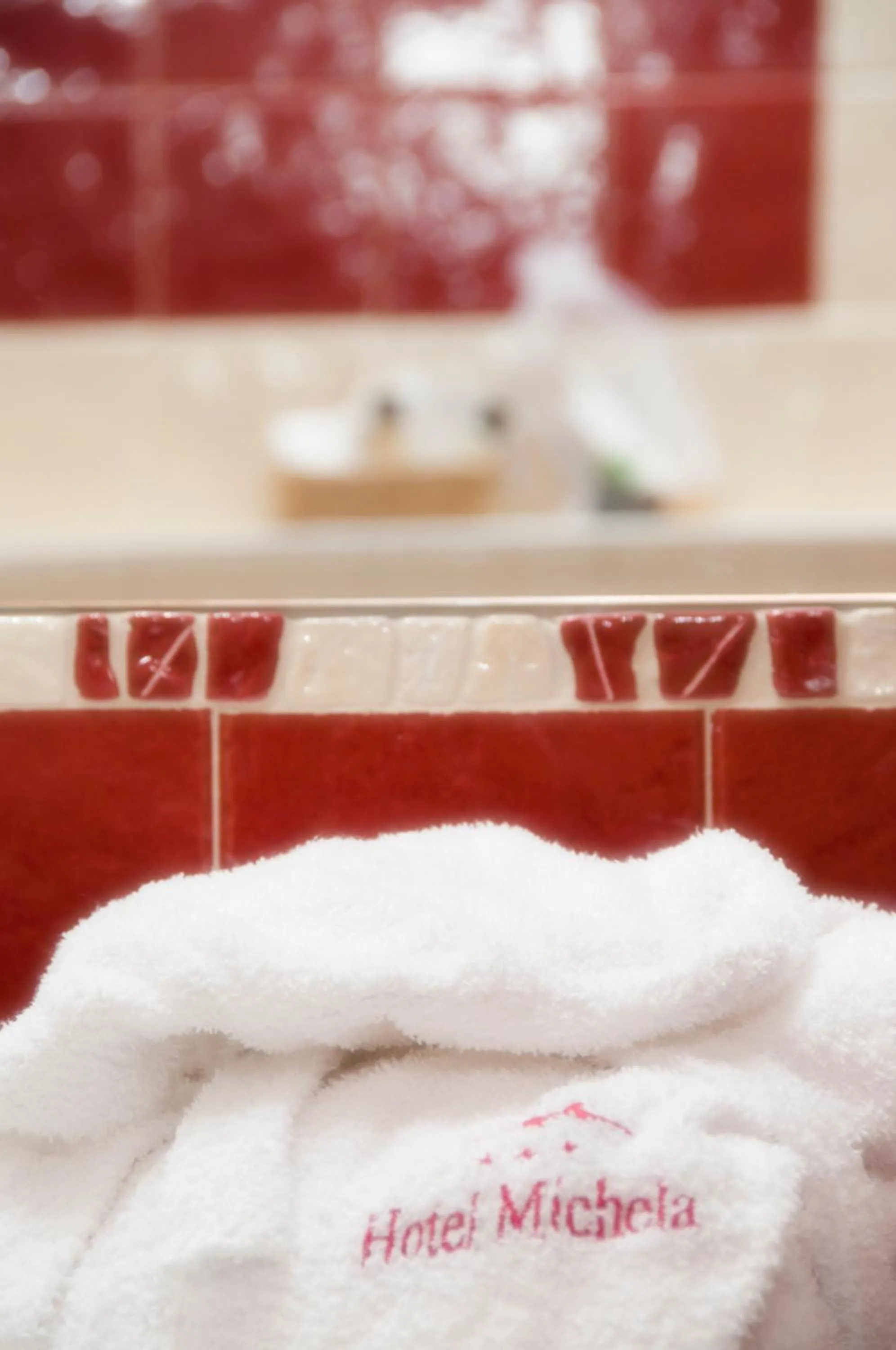 Bathroom in Hotel Michela