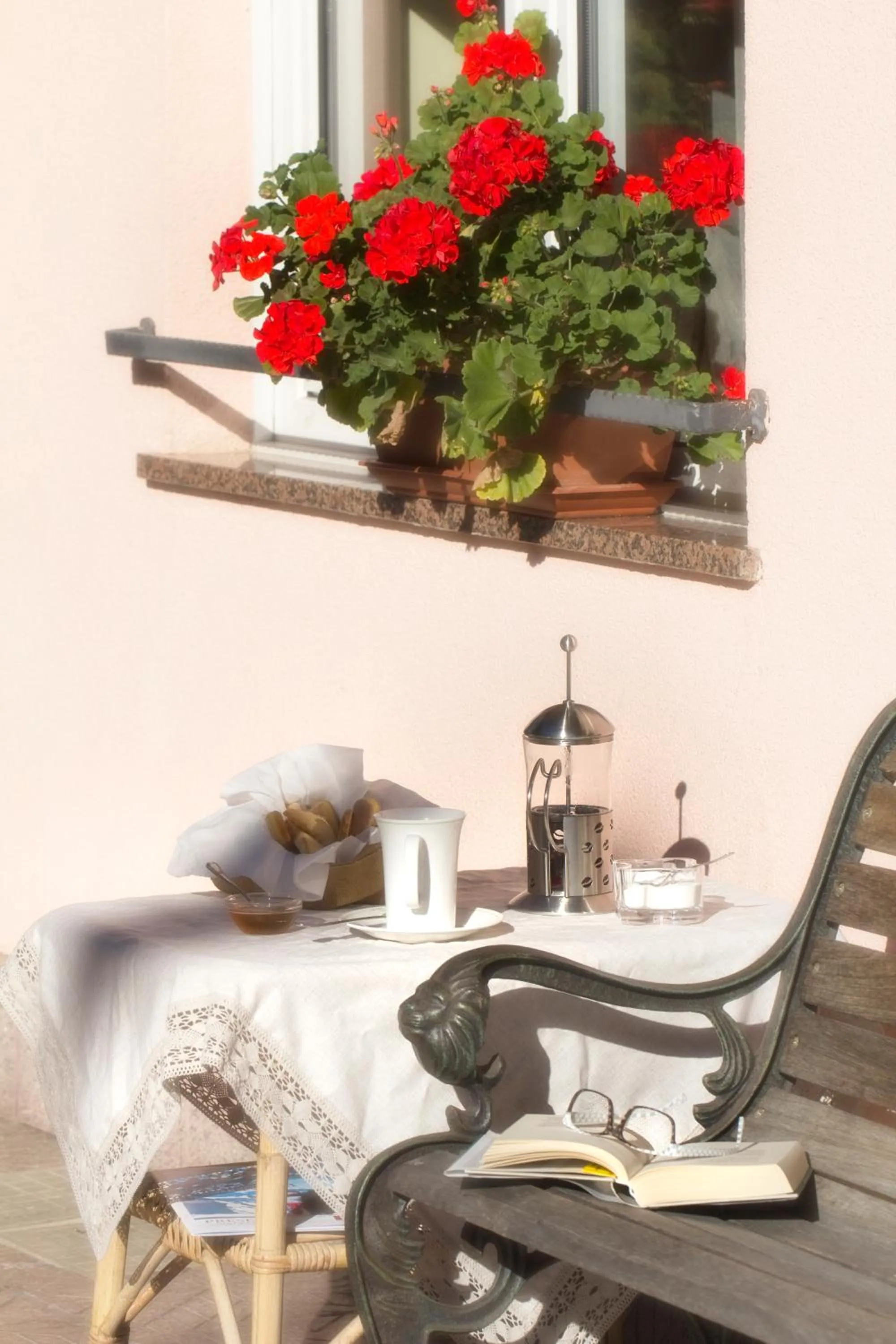 Balcony/Terrace in Hotel Michela