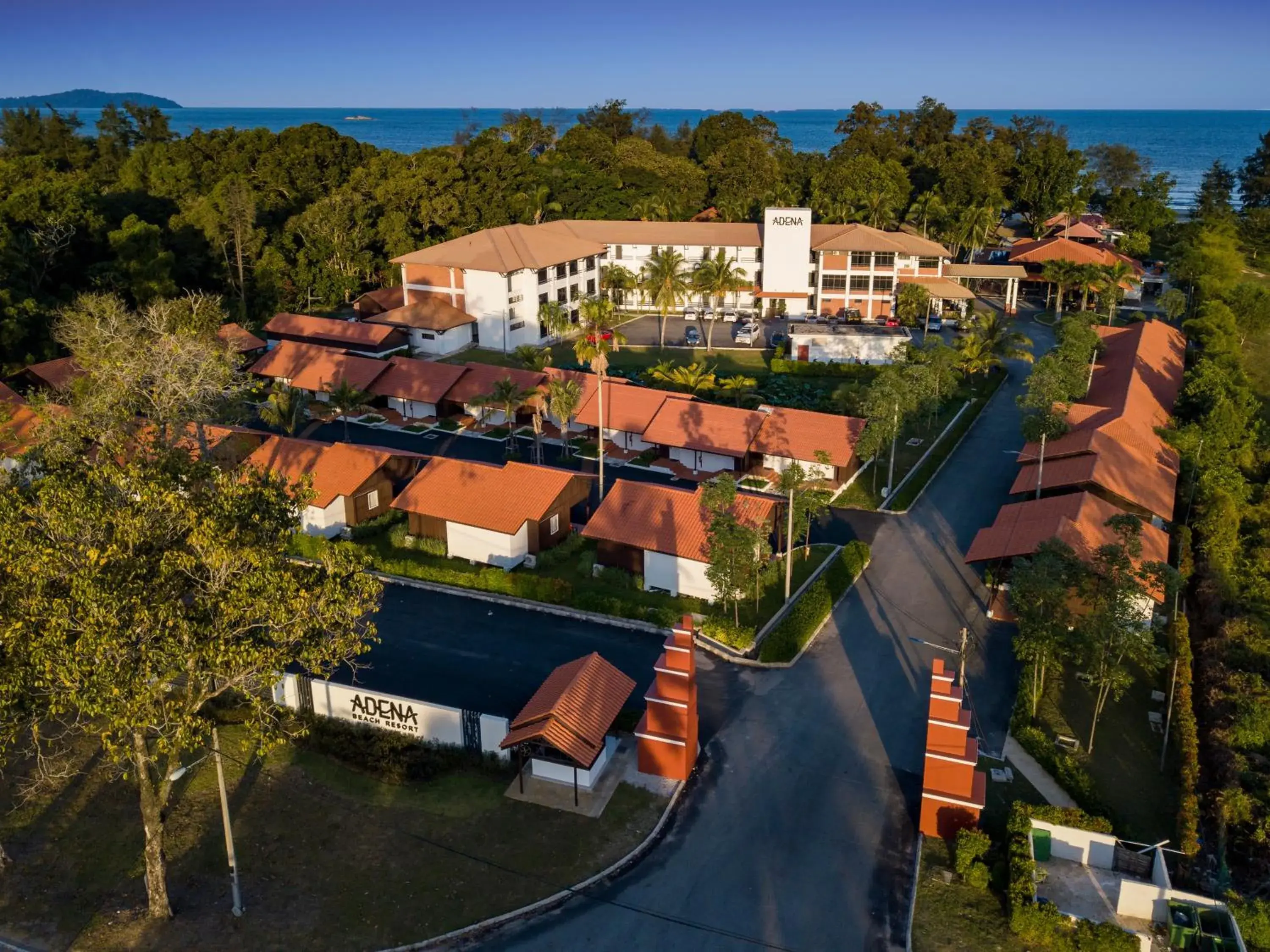 Bird's eye view in Adena Beach Resort Bird's eye view in Adena Beach Resort