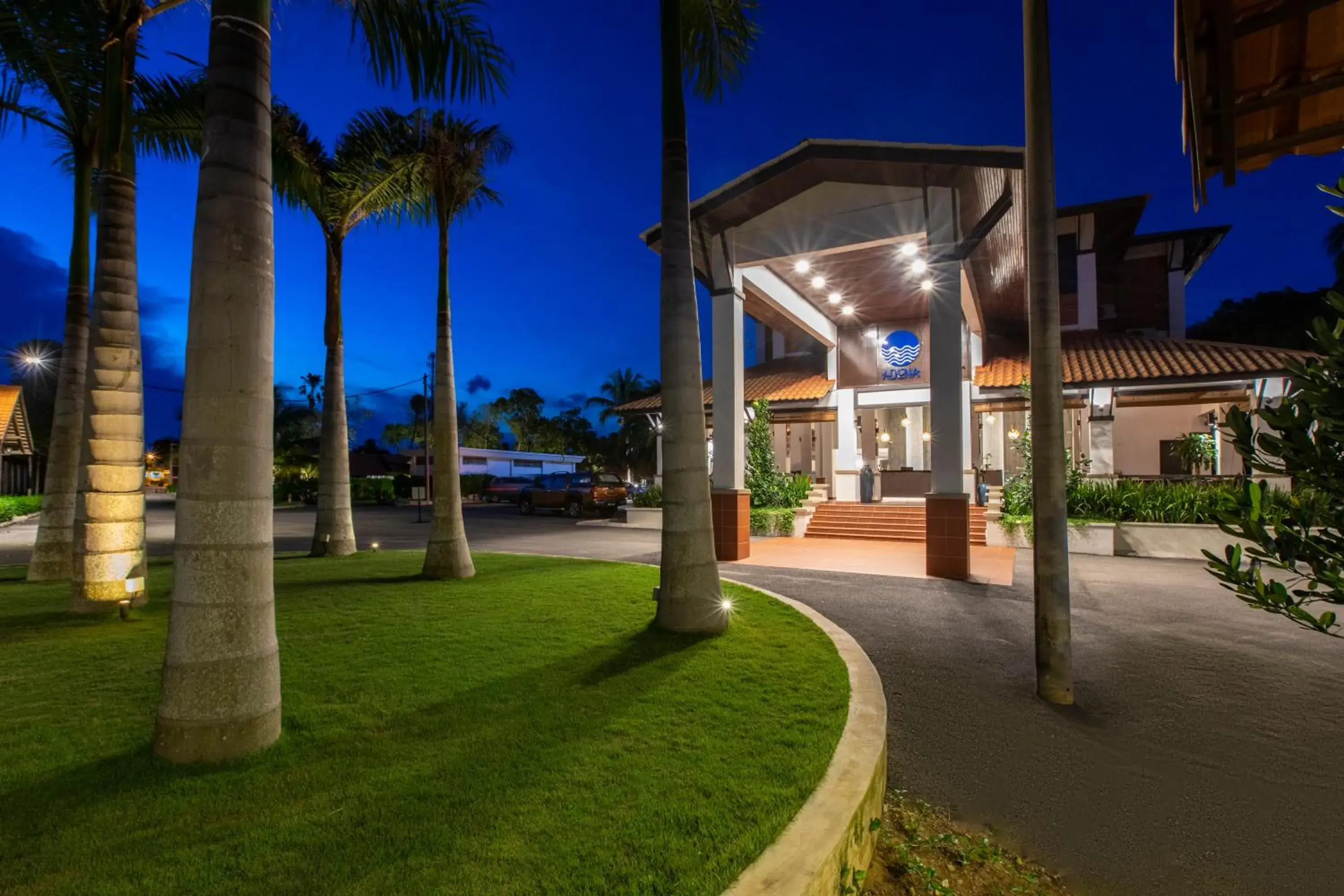Facade/entrance in Adena Beach Resort Facade/entrance in Adena Beach Resort