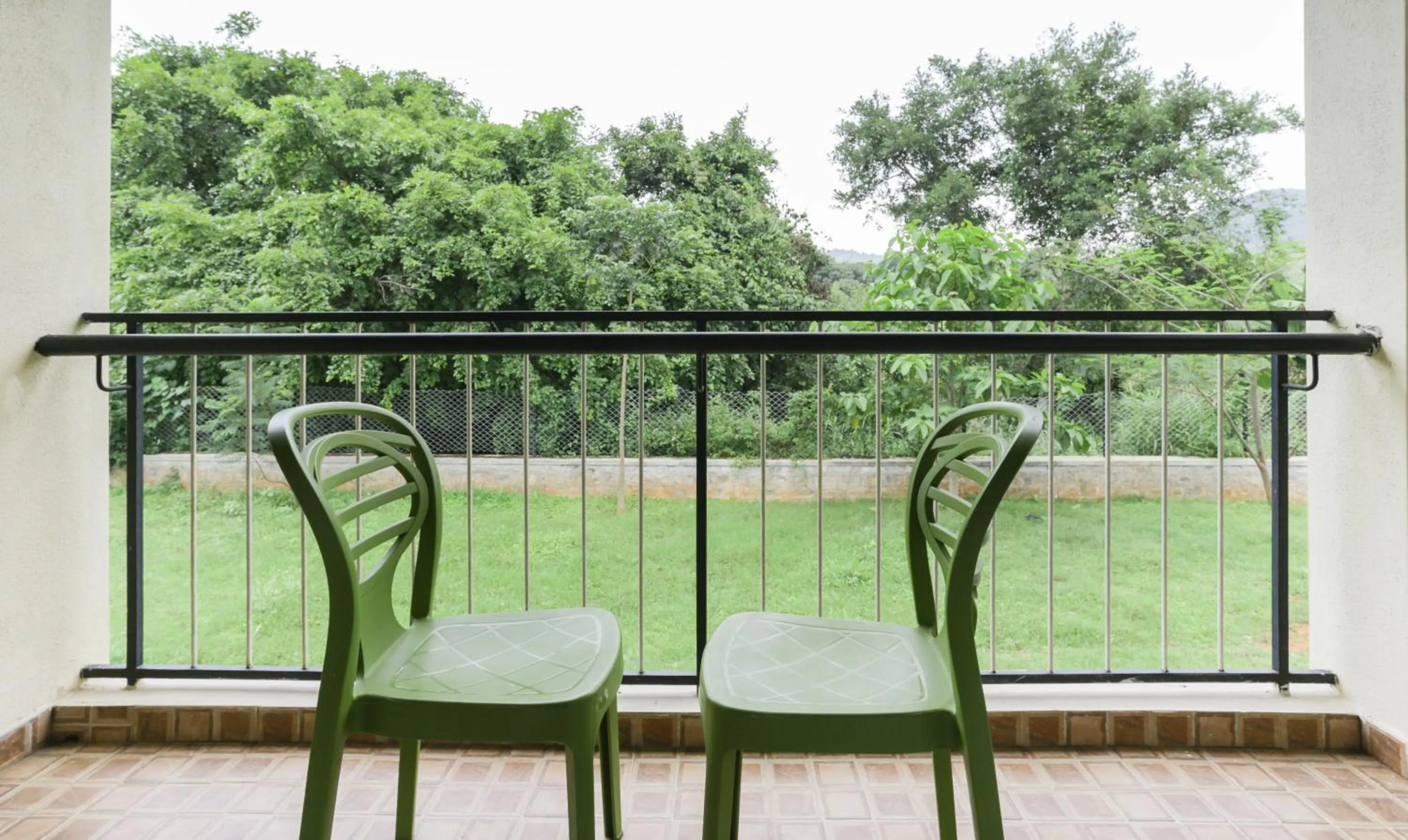 Balcony/Terrace in Treebo Laa Gardenia Resort, Nilavoor Lake
