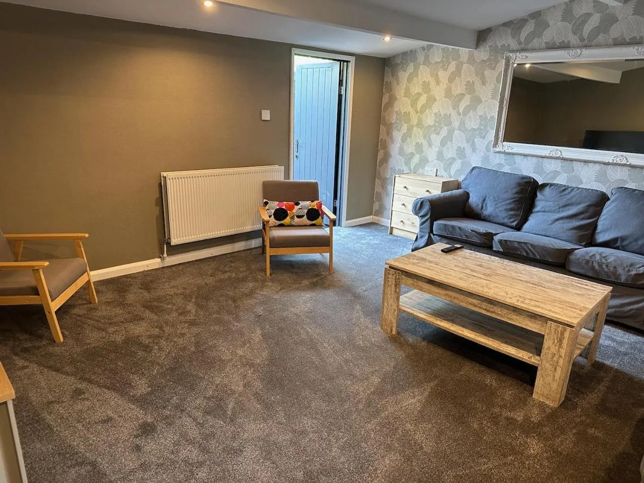 Living room in TheWaterfrontLodges