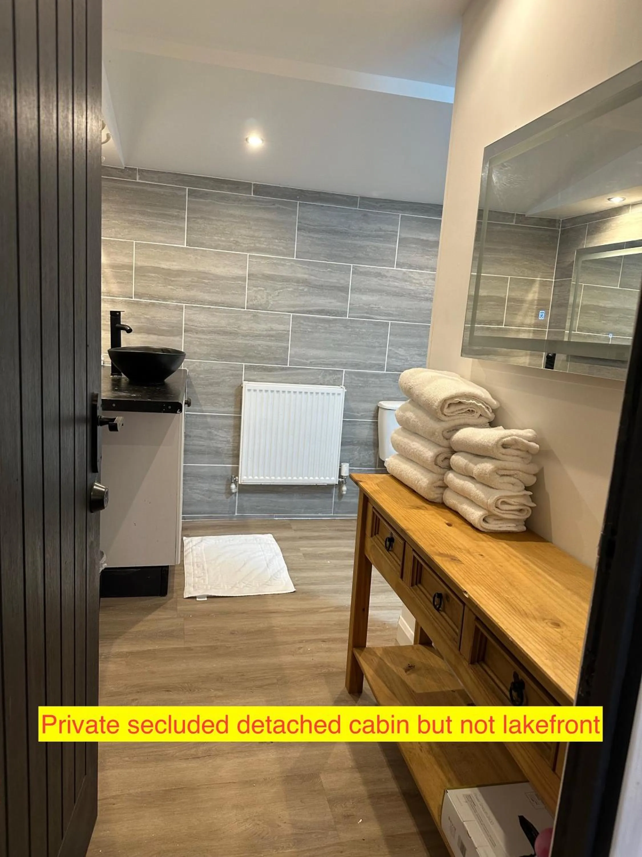 Bathroom in TheWaterfrontLodges