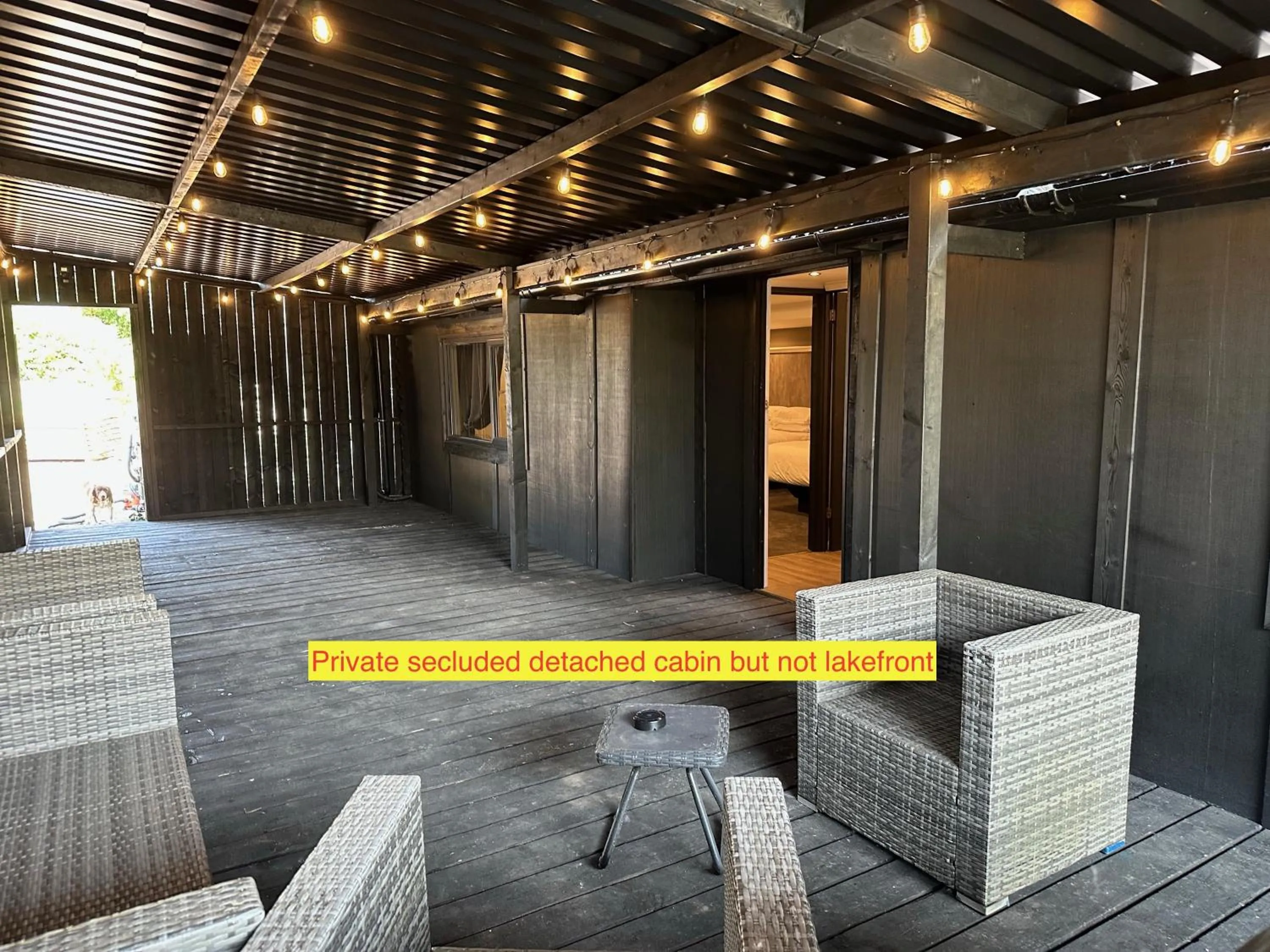 Facade/entrance in TheWaterfrontLodges