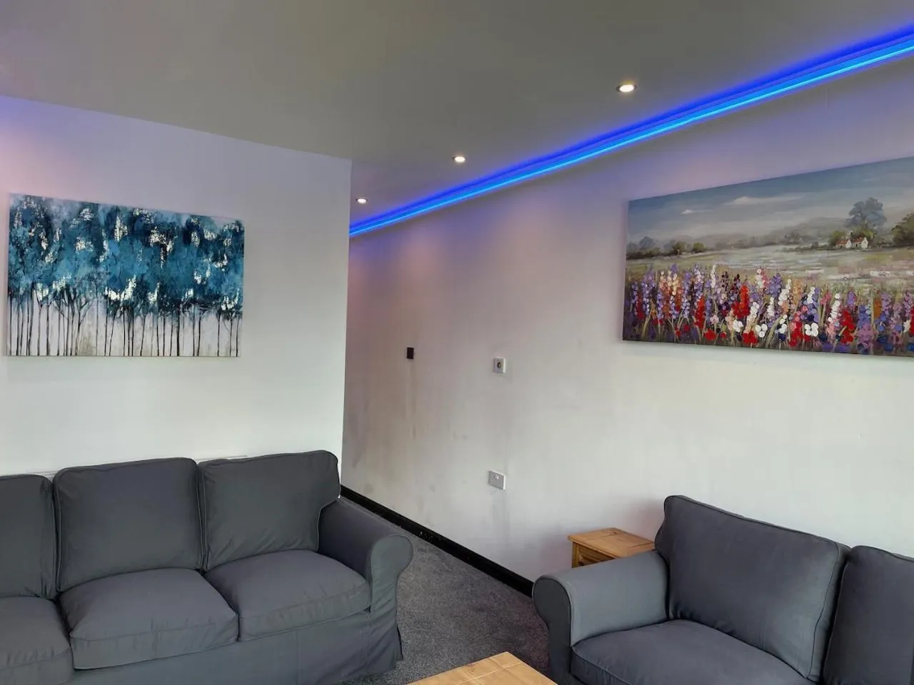 Living room in TheWaterfrontLodges