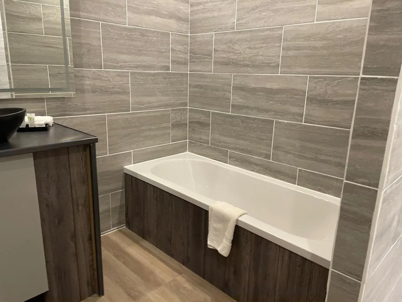 Bathroom in TheWaterfrontLodges