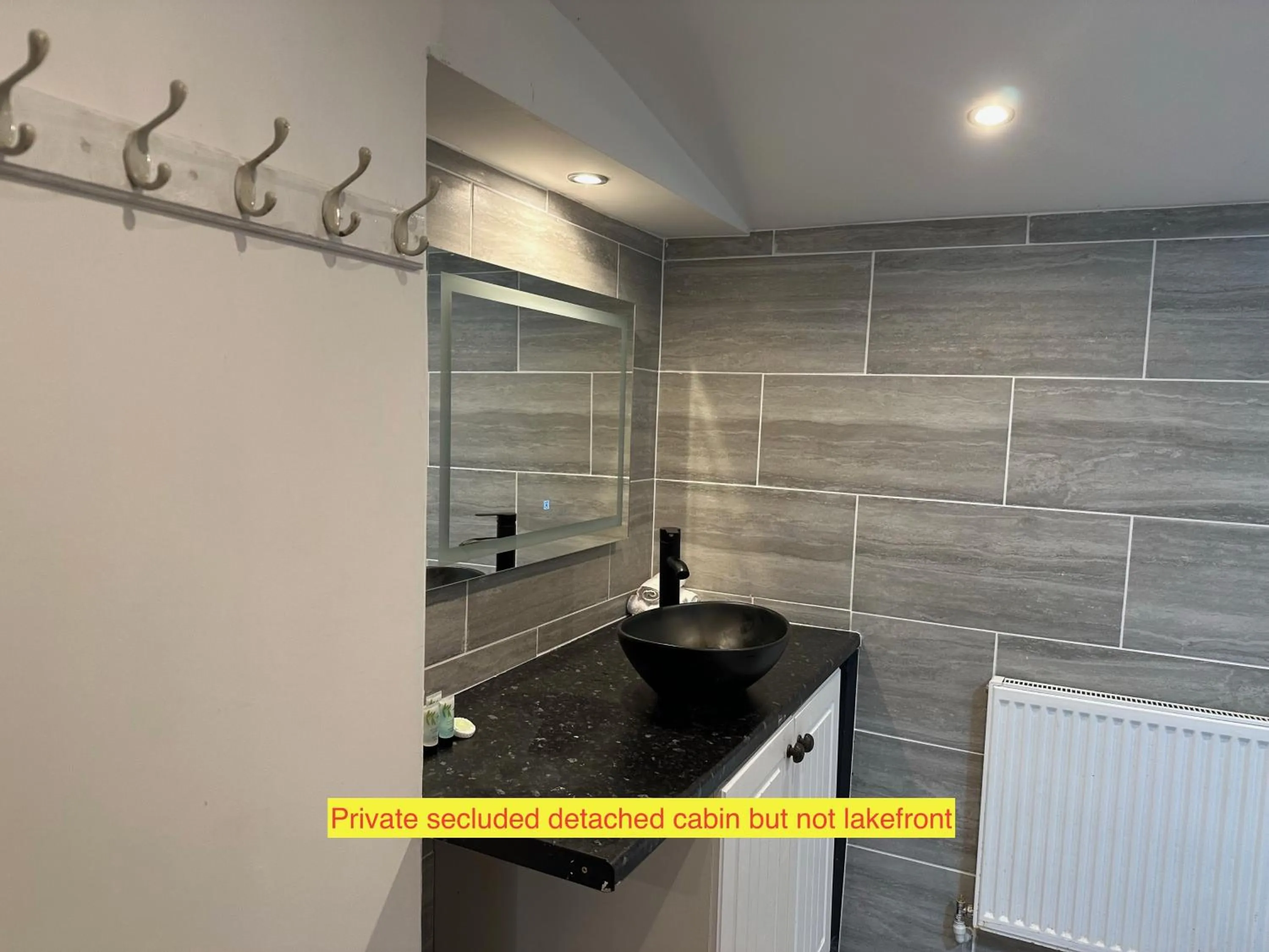 Bathroom in TheWaterfrontLodges