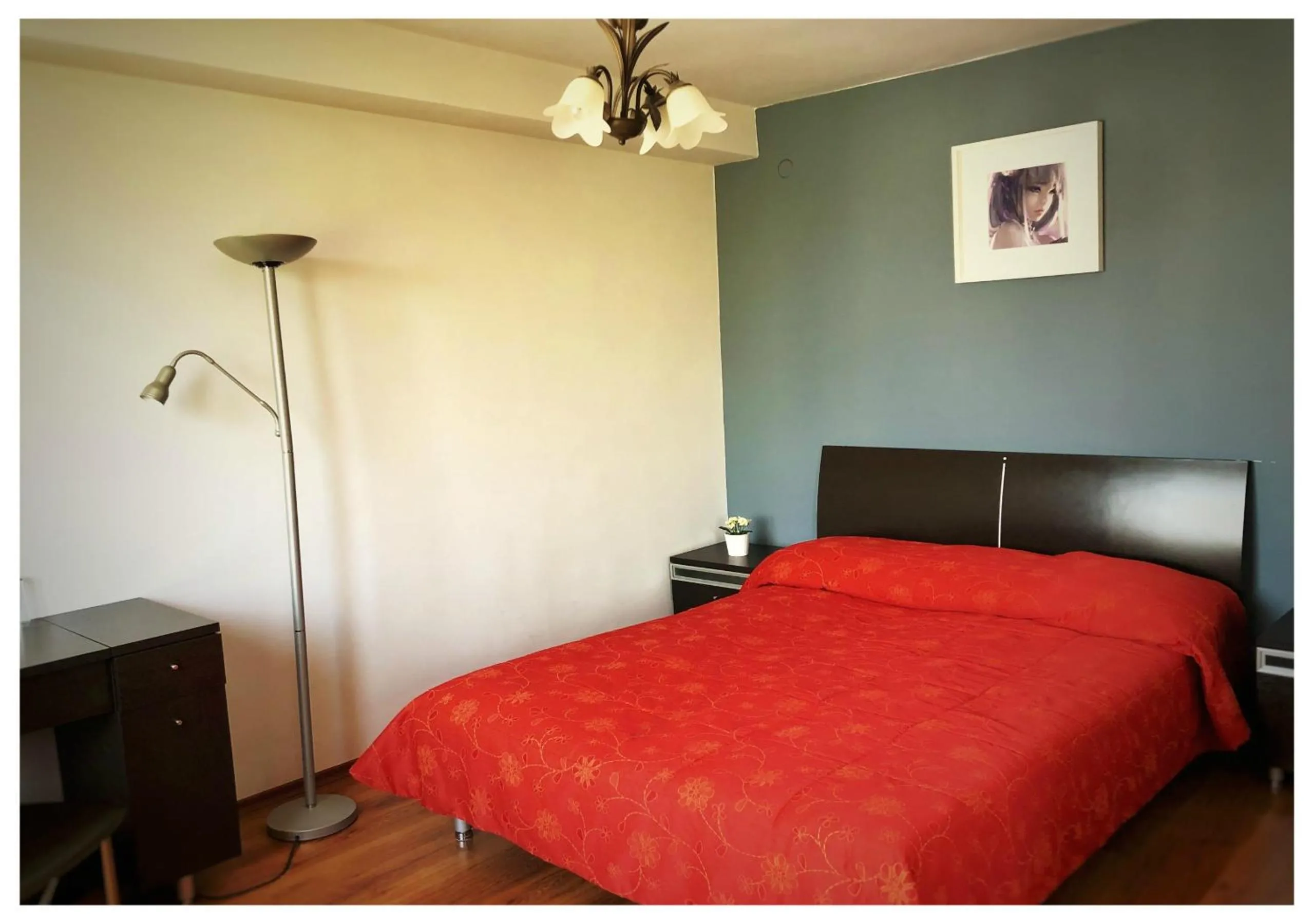 Bed in Hotel Rahovets