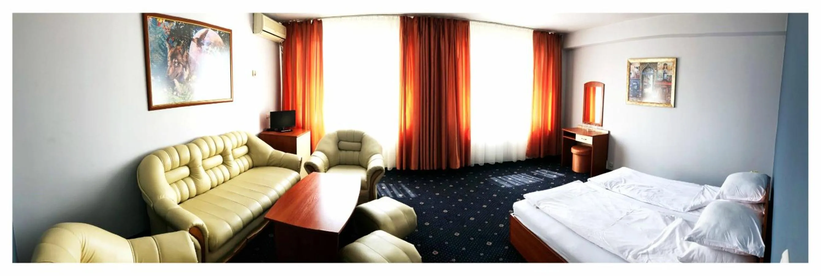 Bed in Hotel Rahovets