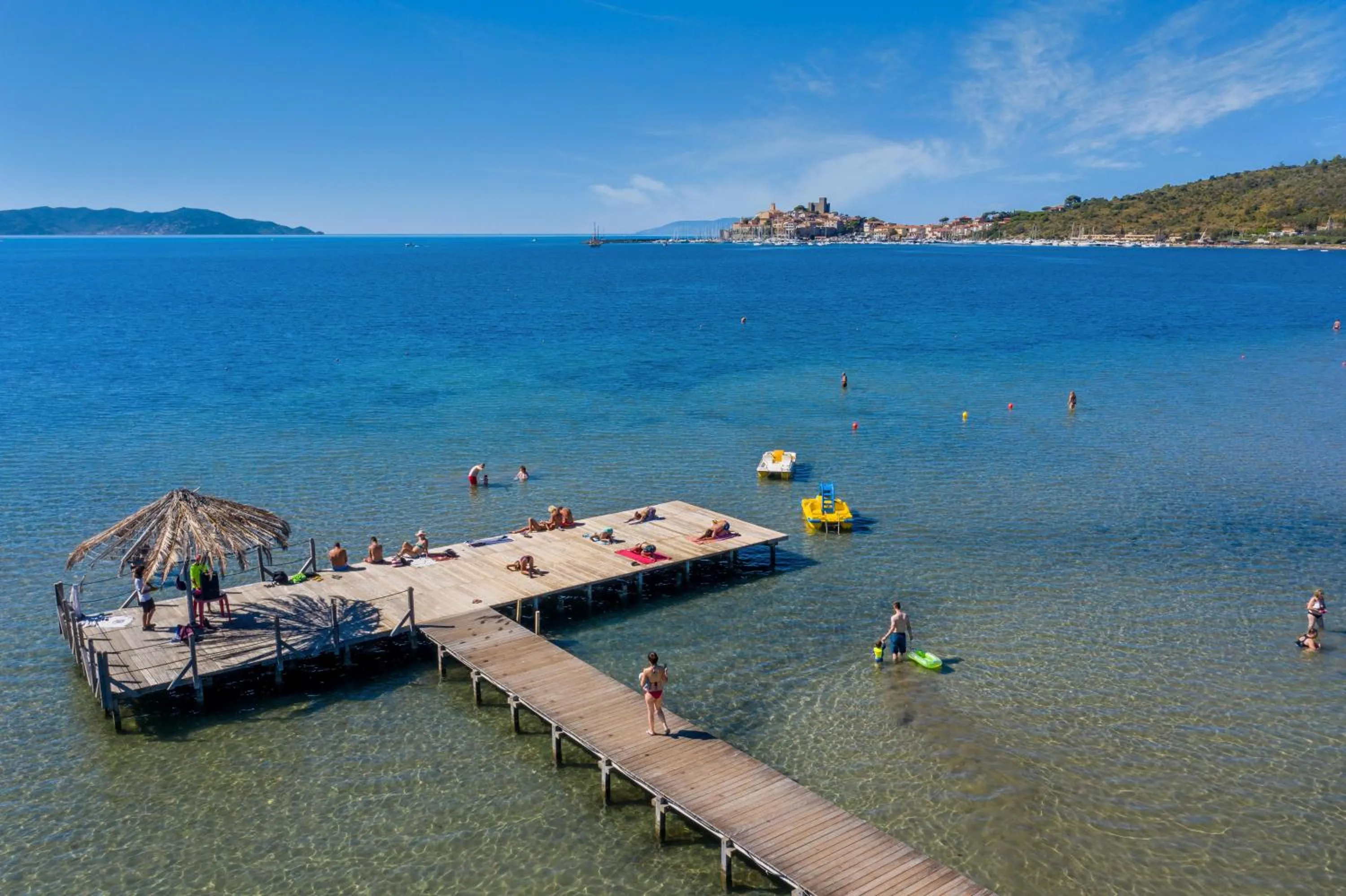 Beach in Gitavillage Talamone