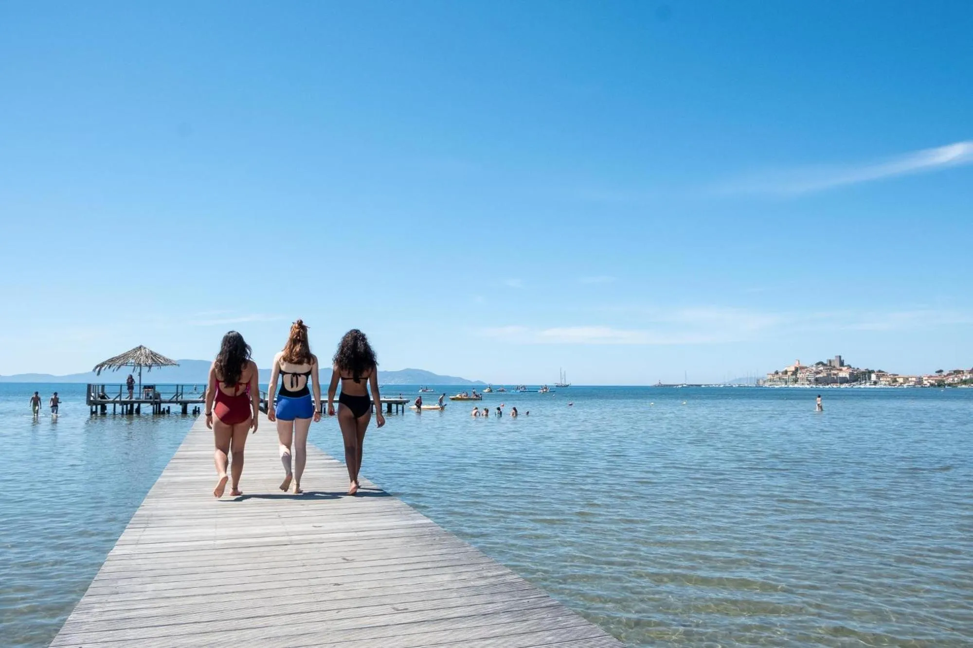Beach in Gitavillage Talamone