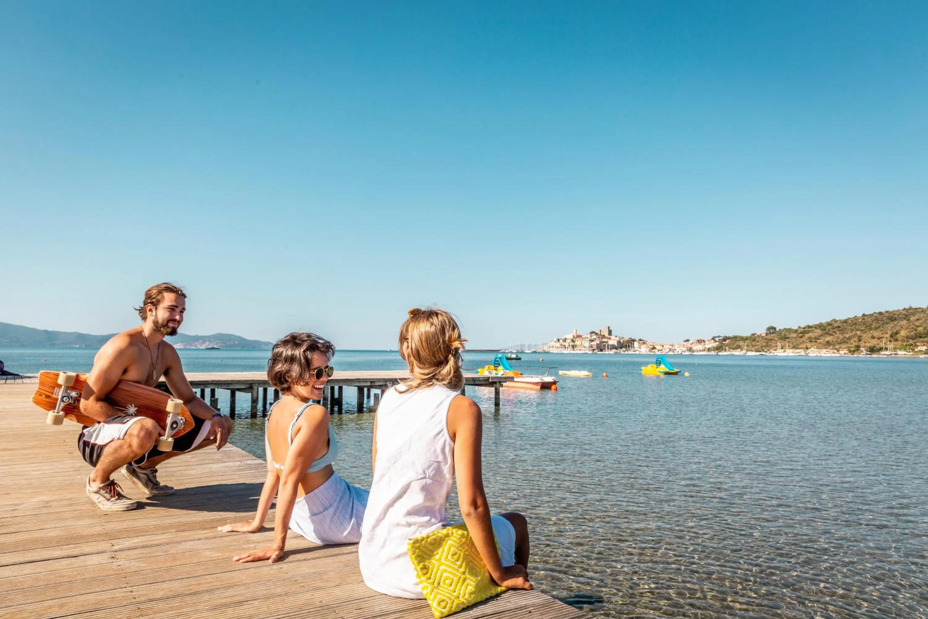 Beach in Gitavillage Talamone
