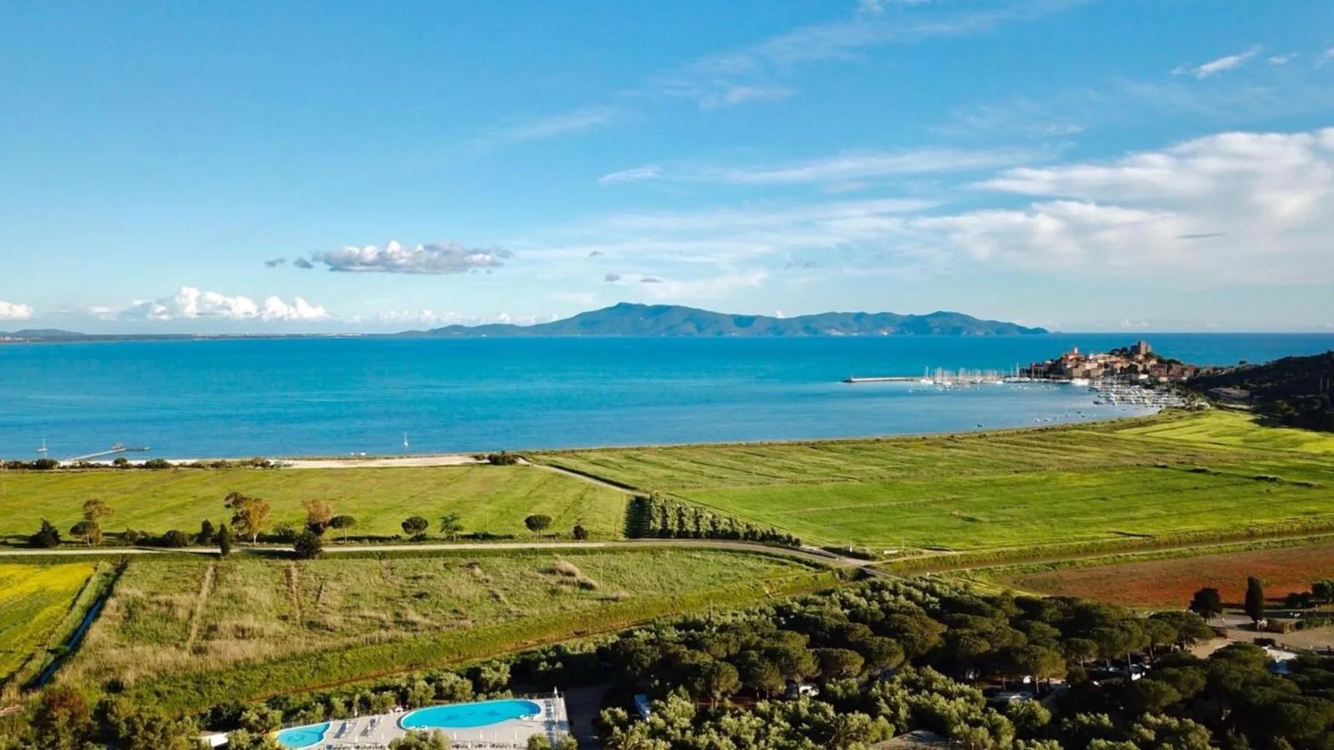 Natural landscape in Gitavillage Talamone