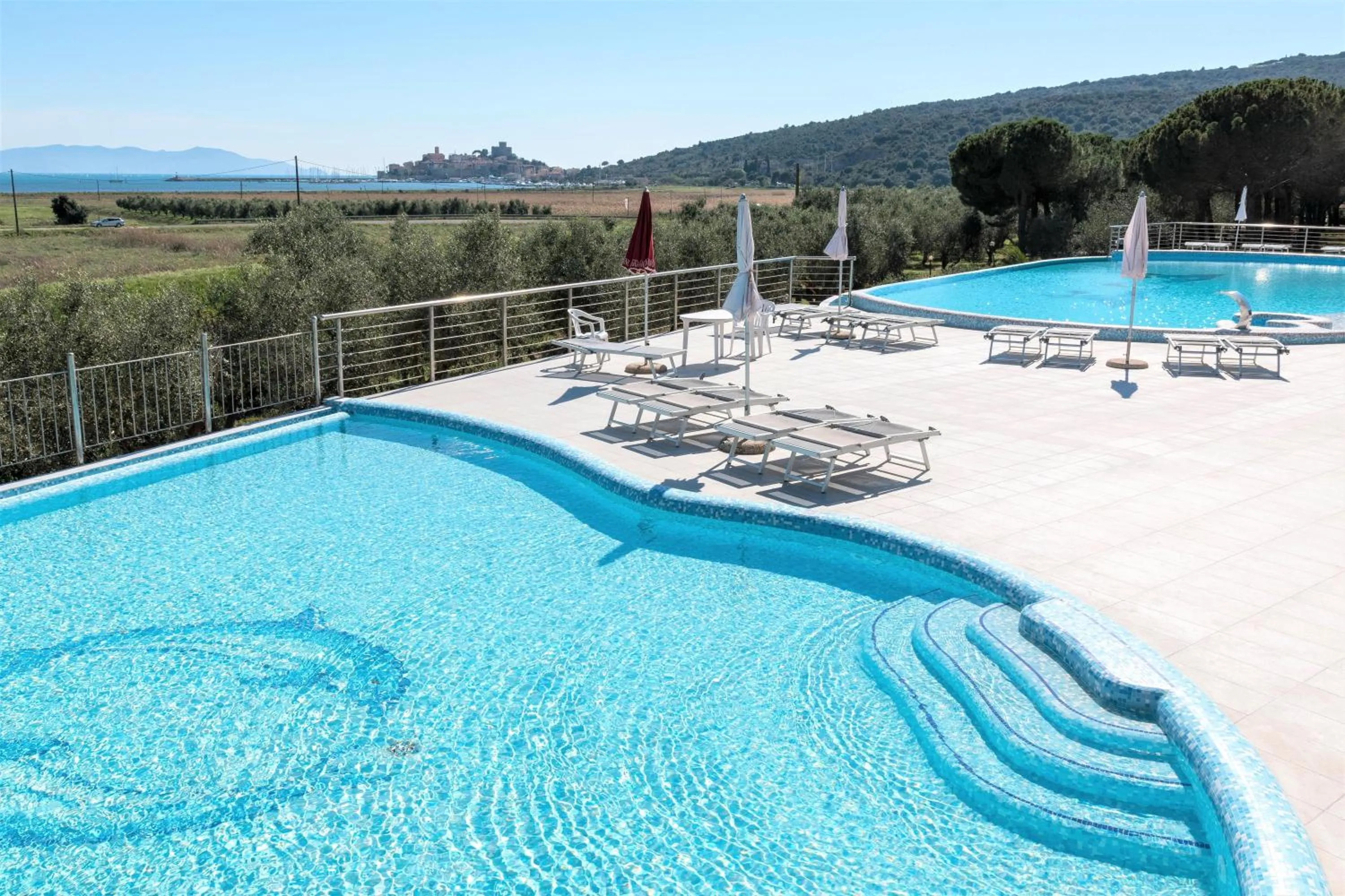 Swimming pool in Gitavillage Talamone
