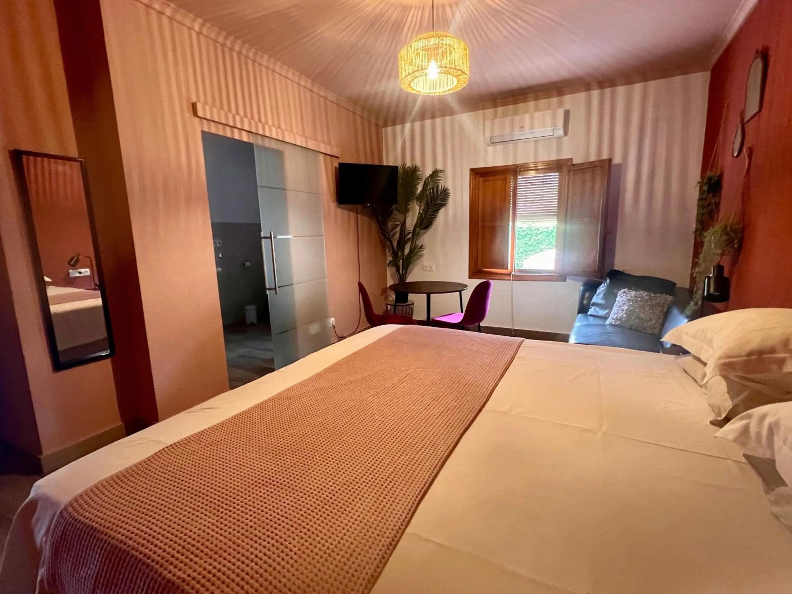 Bed in Casa de Los Lirios