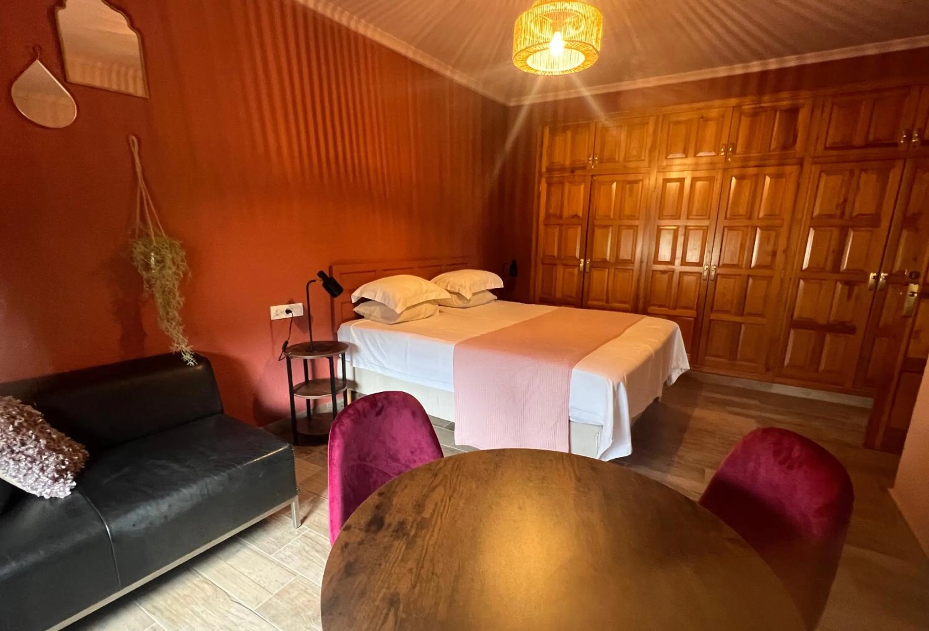 Bed in Casa de Los Lirios