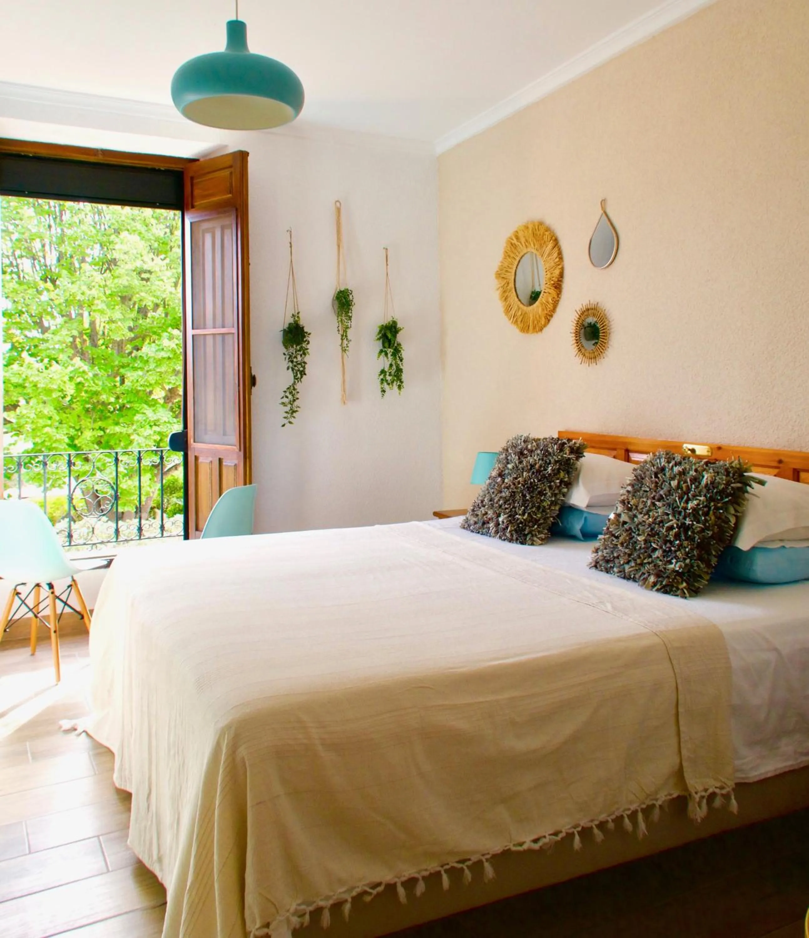 Bed in Casa de Los Lirios