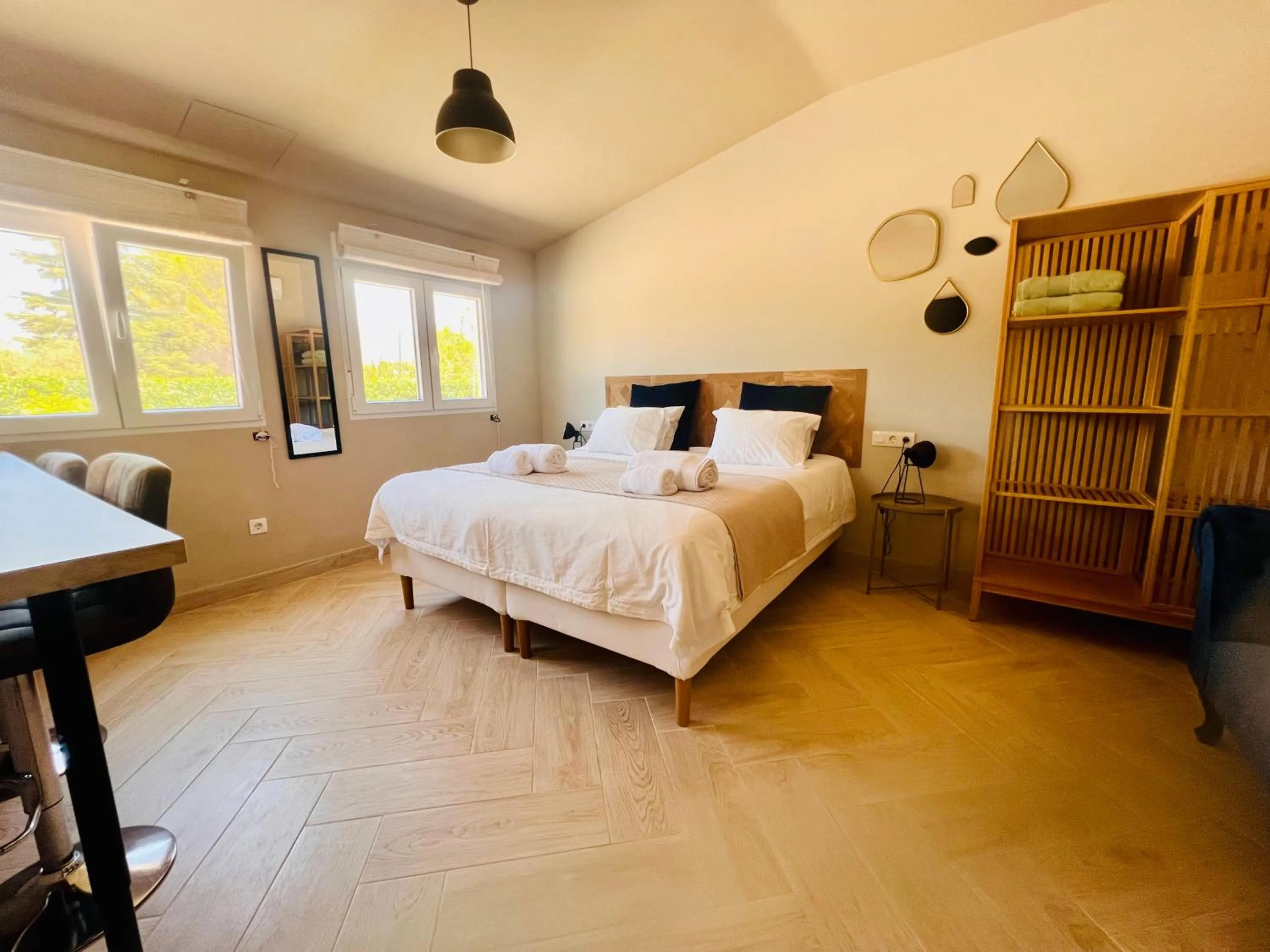 Bed in Casa de Los Lirios