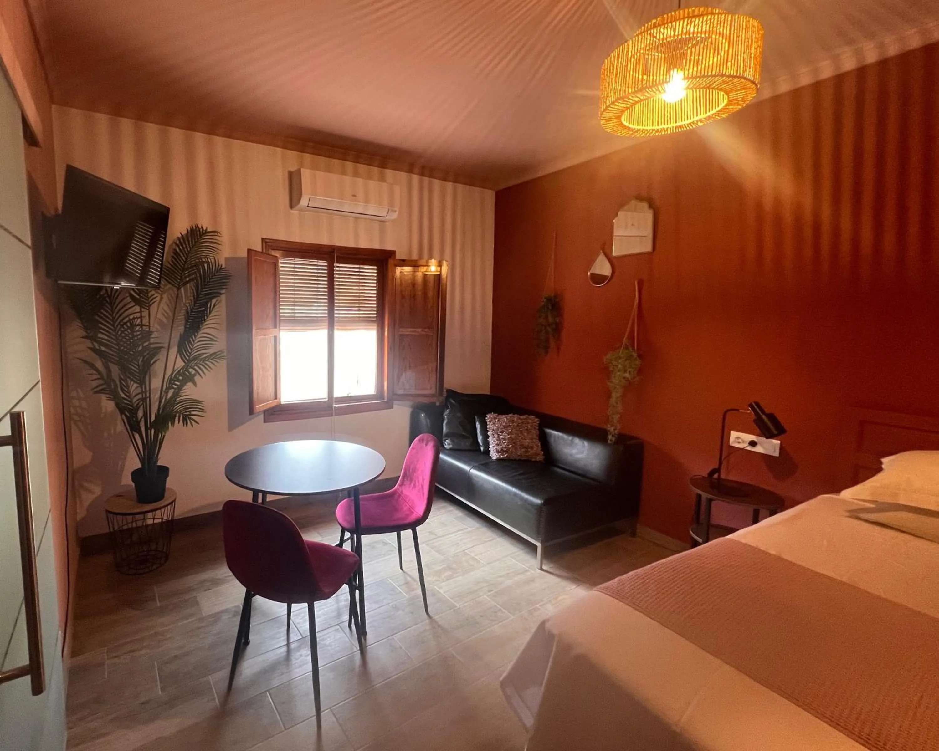 Bed in Casa de Los Lirios