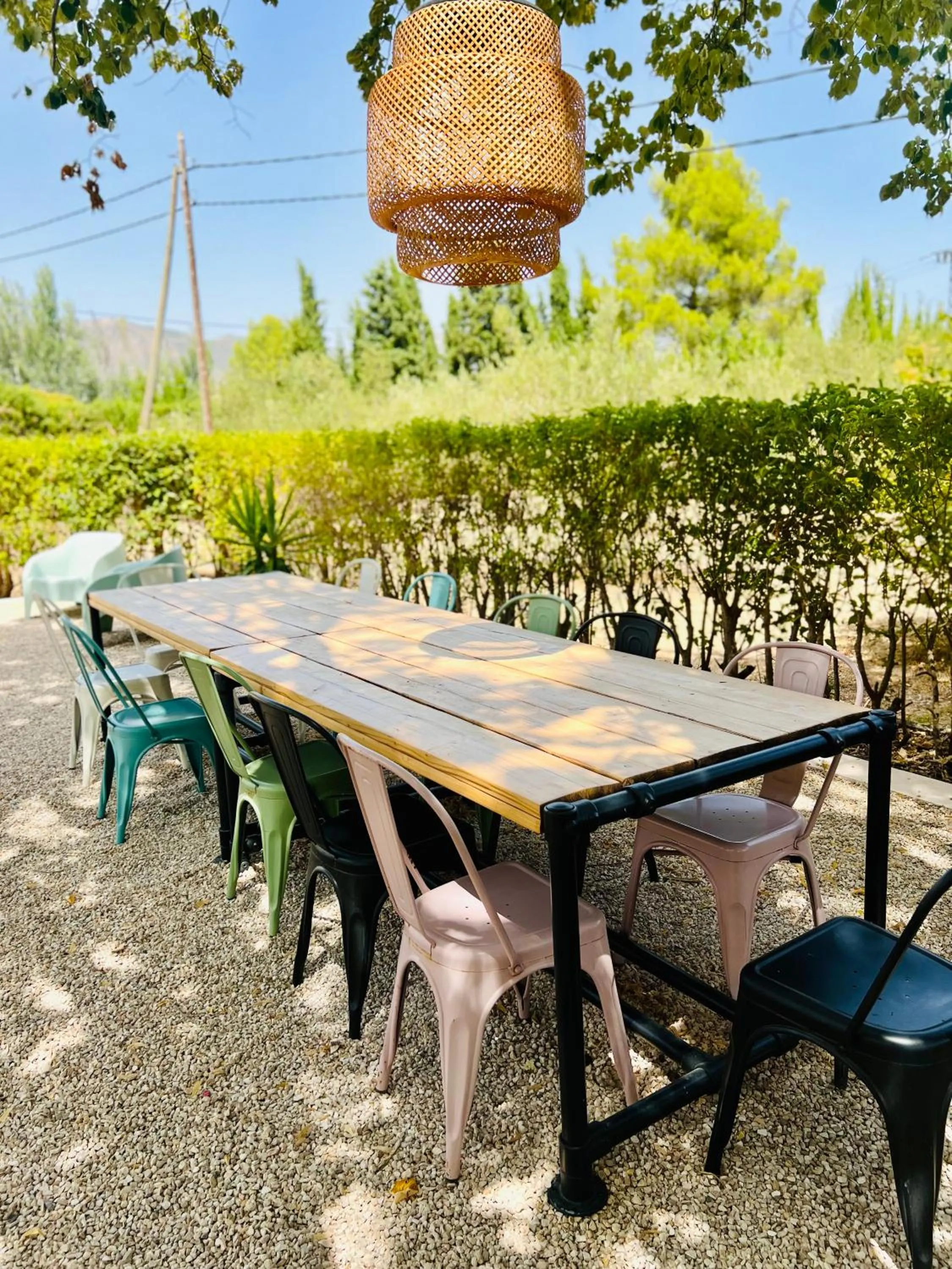 Garden in Casa de Los Lirios
