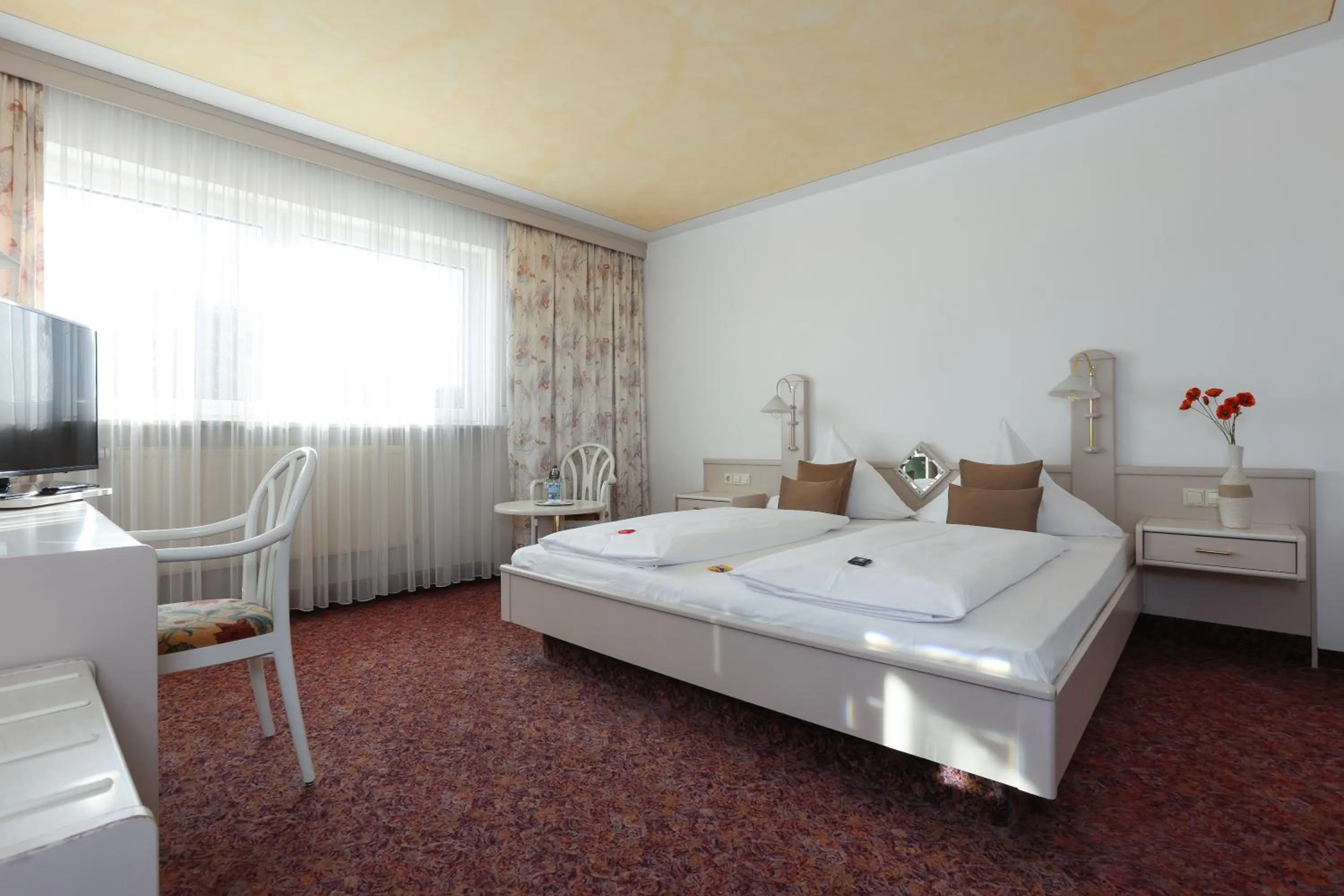 Bed in Arthotel Ana Panorama