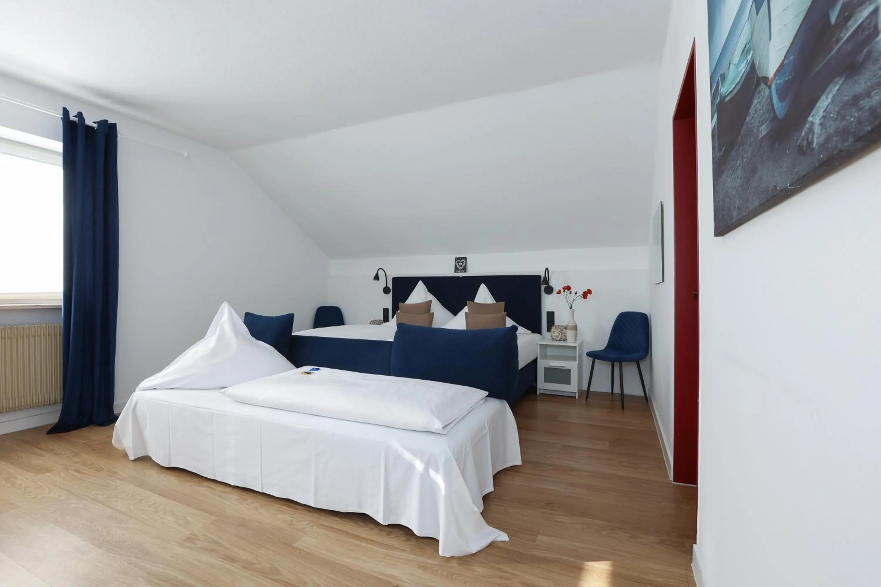 Bed in Arthotel Ana Panorama