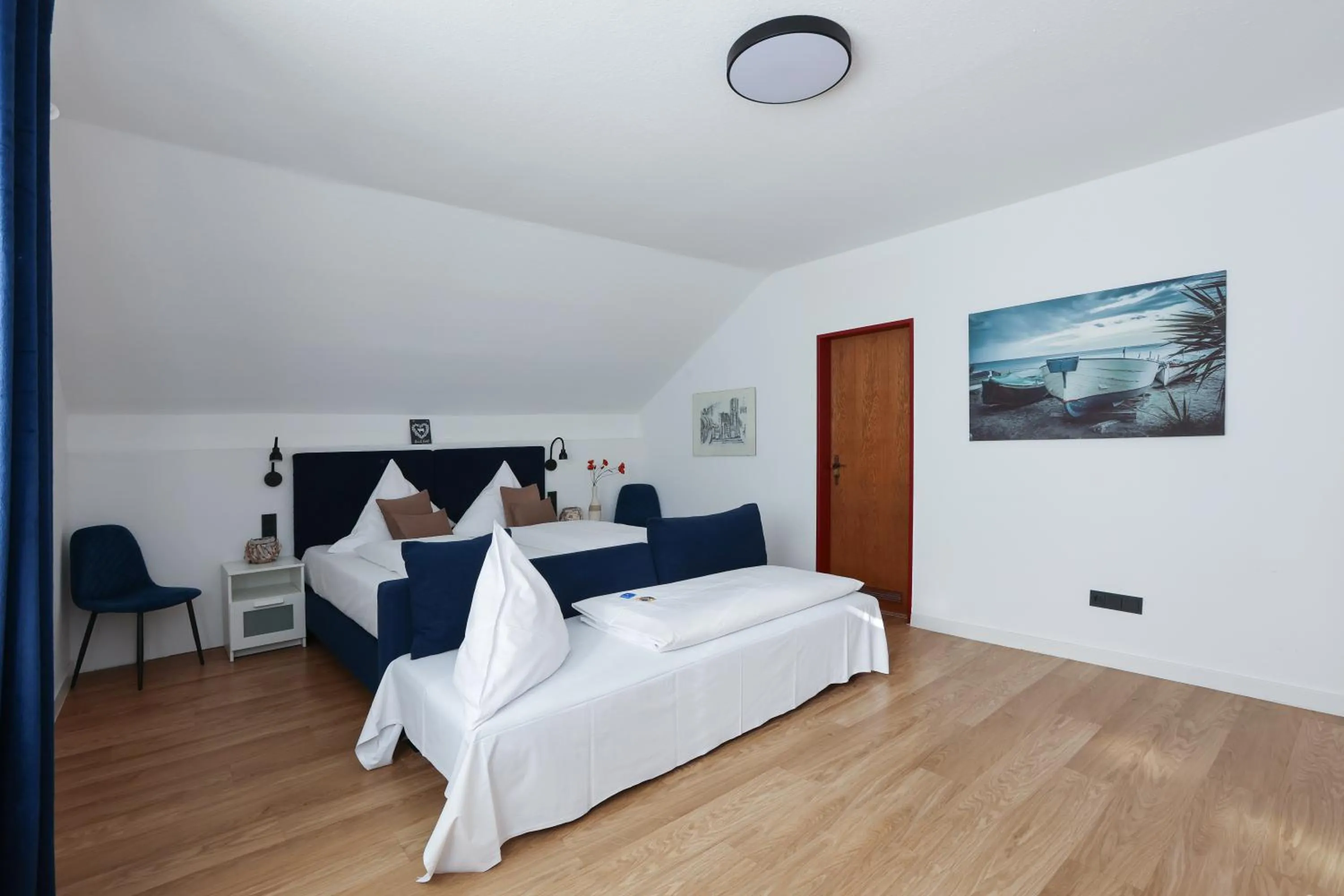 Bed in Arthotel Ana Panorama