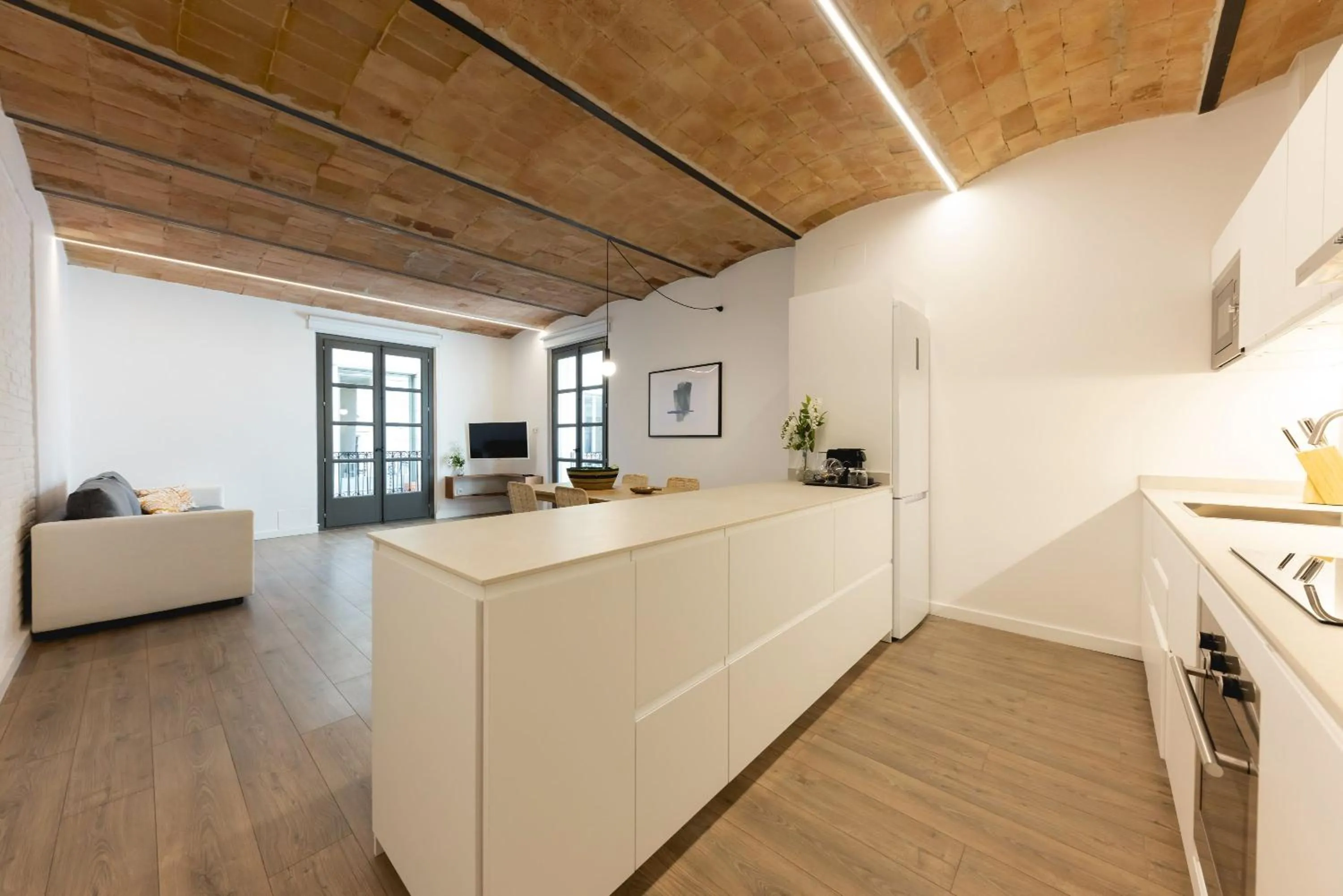 Kitchen or kitchenette in Bravissimo Cort Reial Entresol B