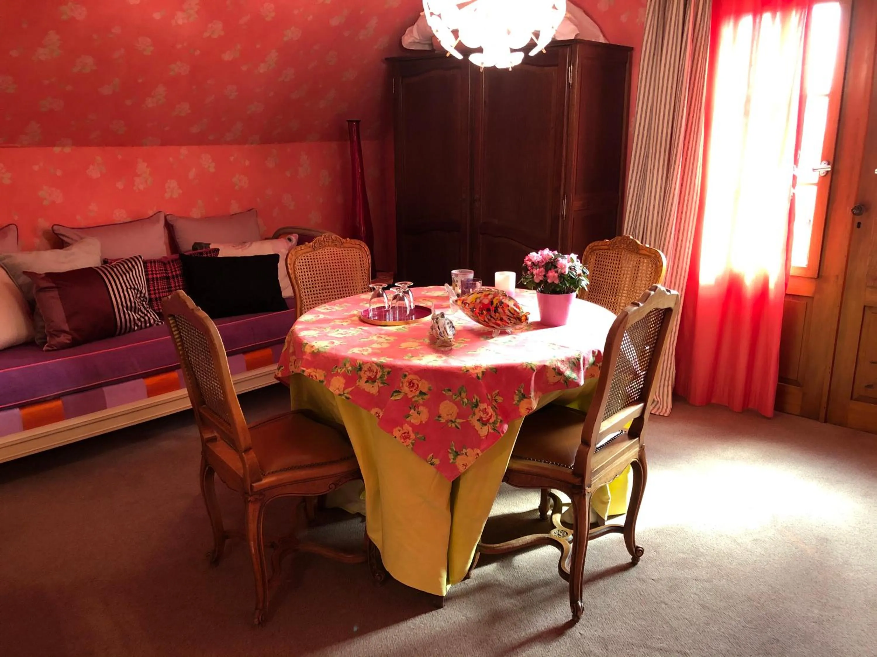 Bed in La Maison de juliette