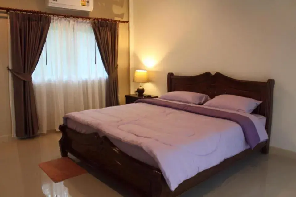 Bed in Baan Suan Nam Resort Bed in Baan Suan Nam Resort