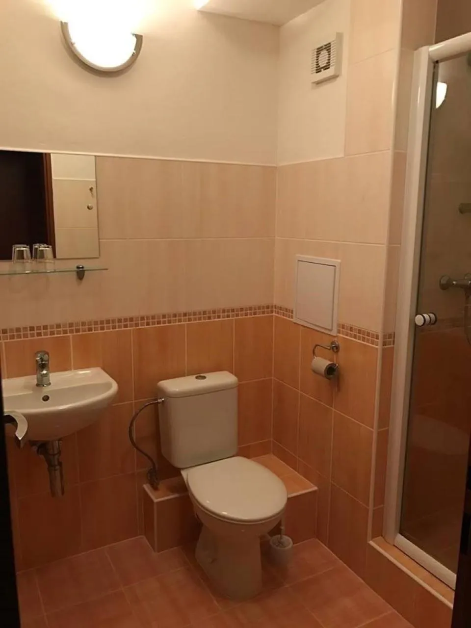 Bathroom in Hotel Panorama