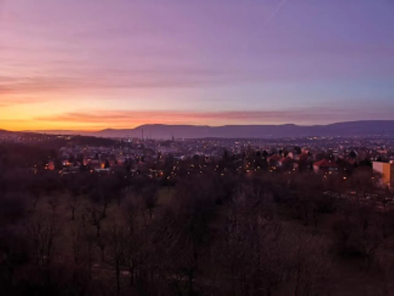 City view in Hotel Panorama