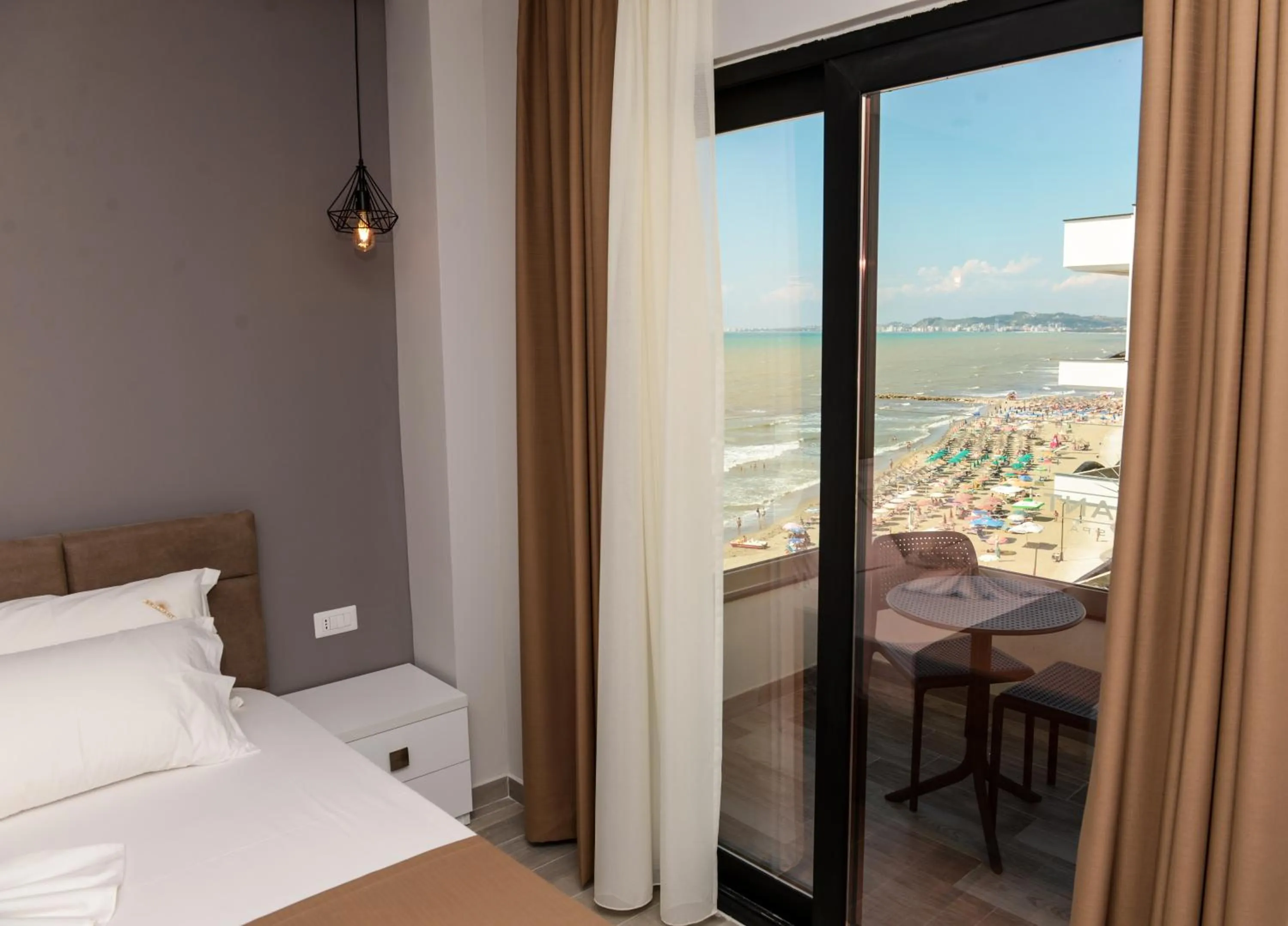 View (from property/room), Bed in Brilliant Hotel & SPA