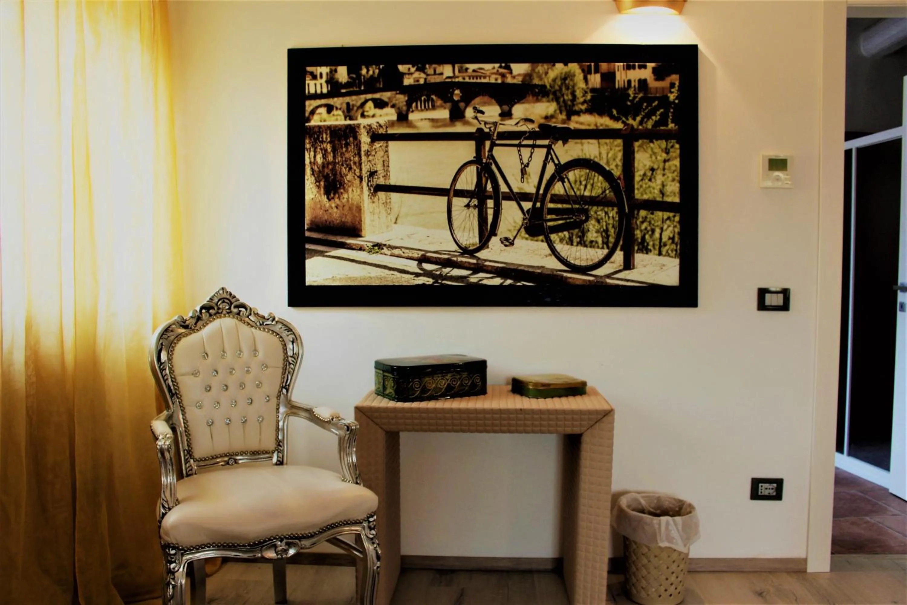 Living room in B&B Arco di Vino