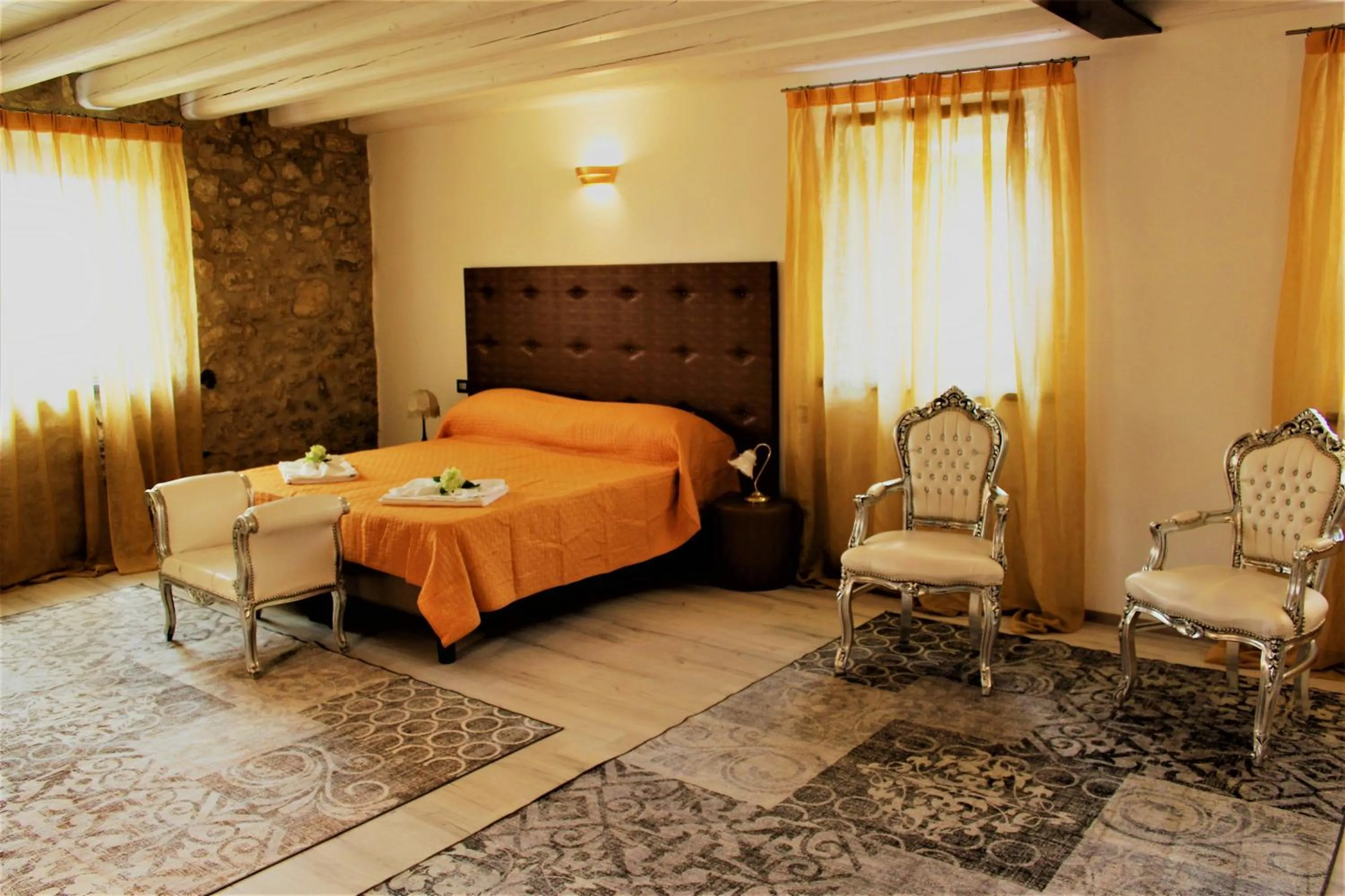 Bed in B&B Arco di Vino