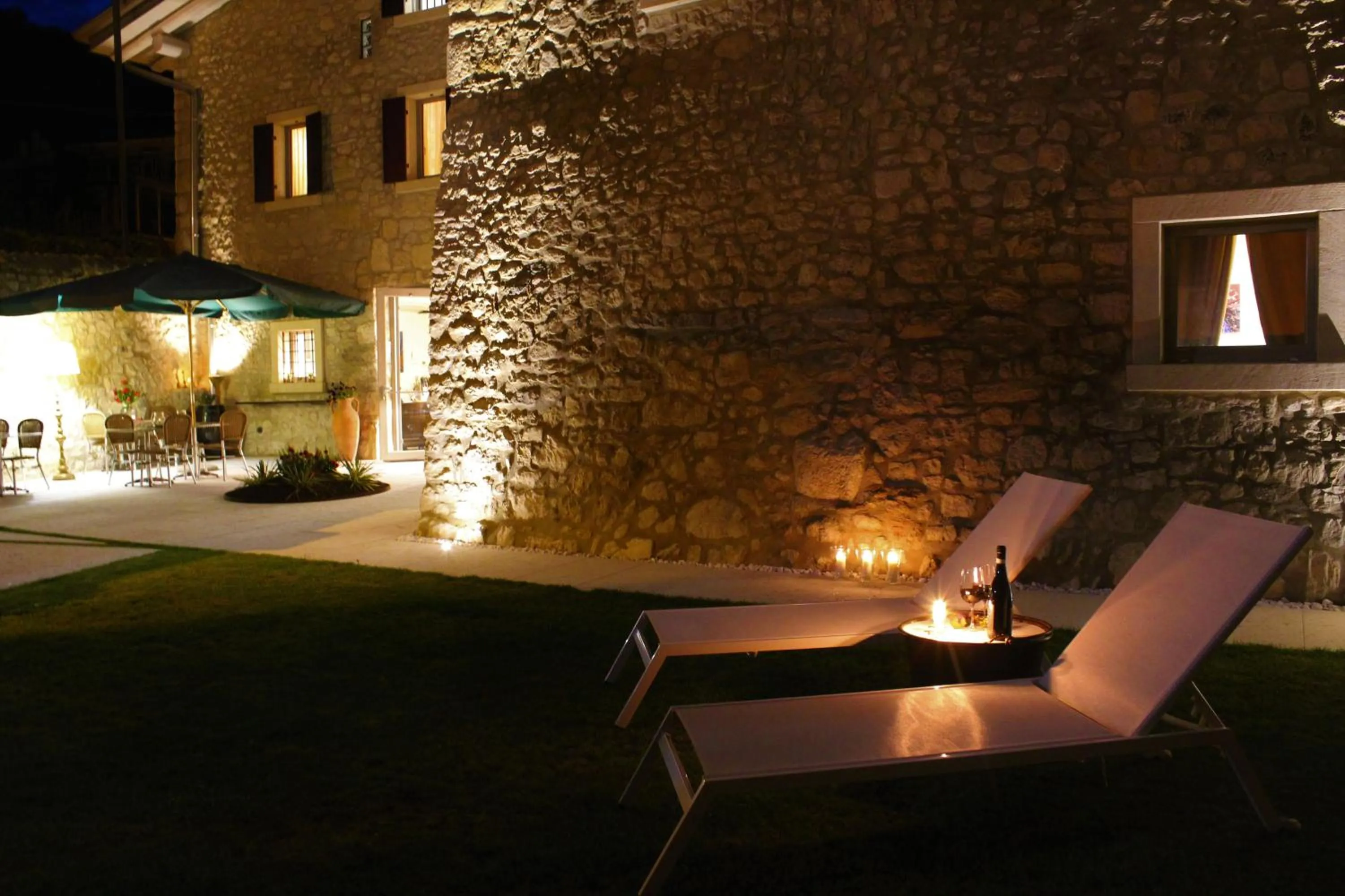 Garden in B&B Arco di Vino