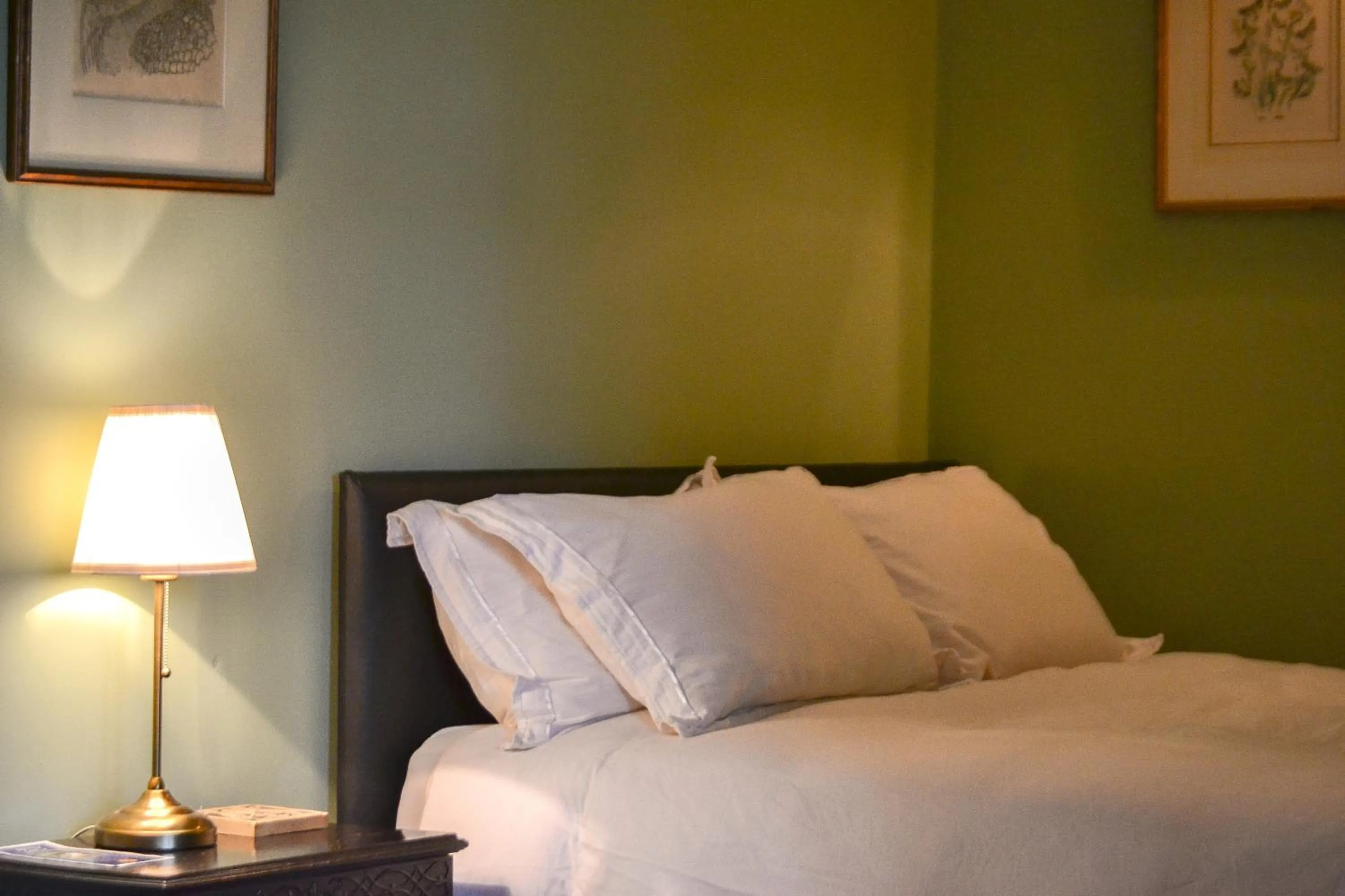 Bed in The Lady Maxwell Room at Buittle Castle