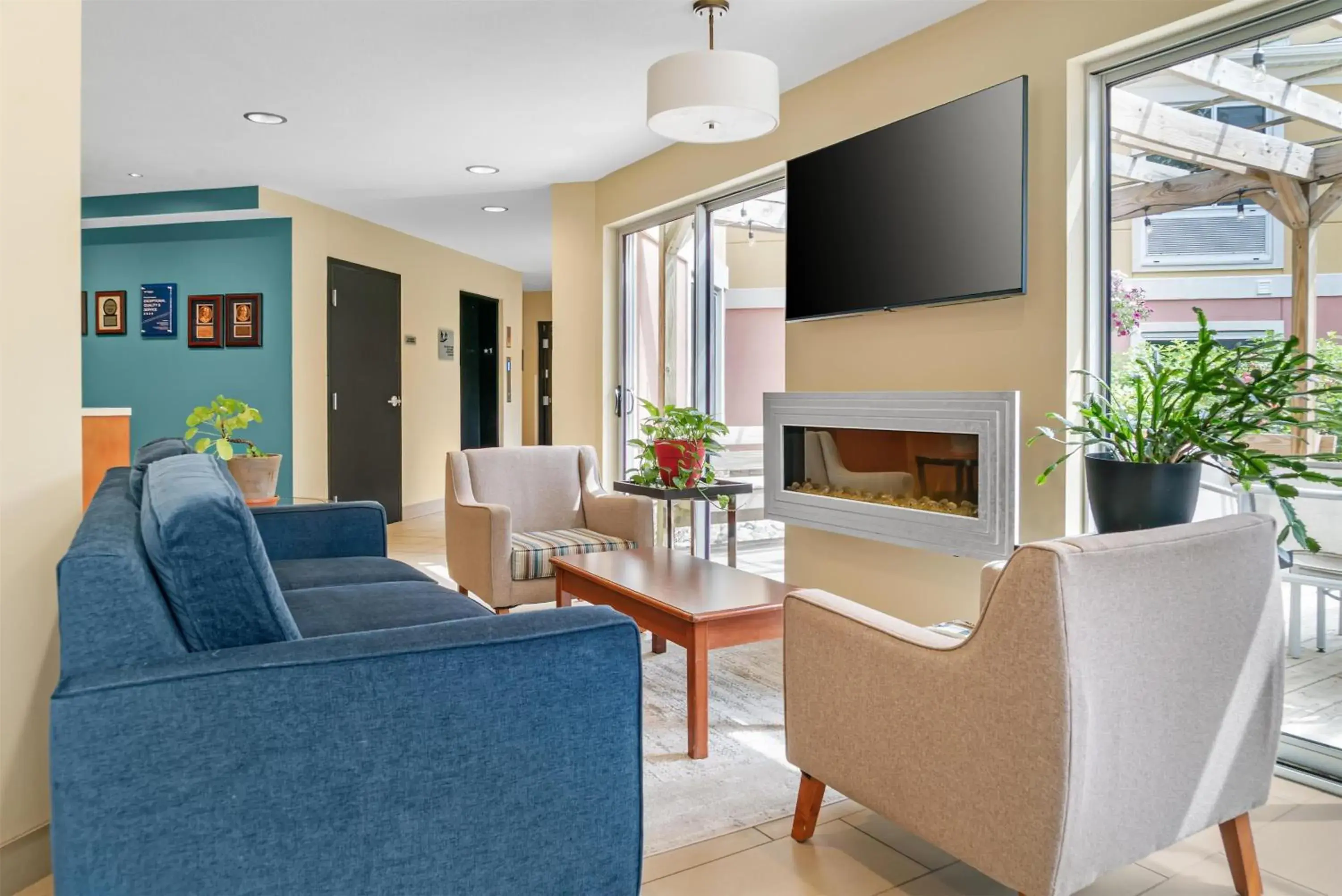 Lobby or reception in Best Western Plus Traverse City Lobby or reception in Best Western Plus Traverse City