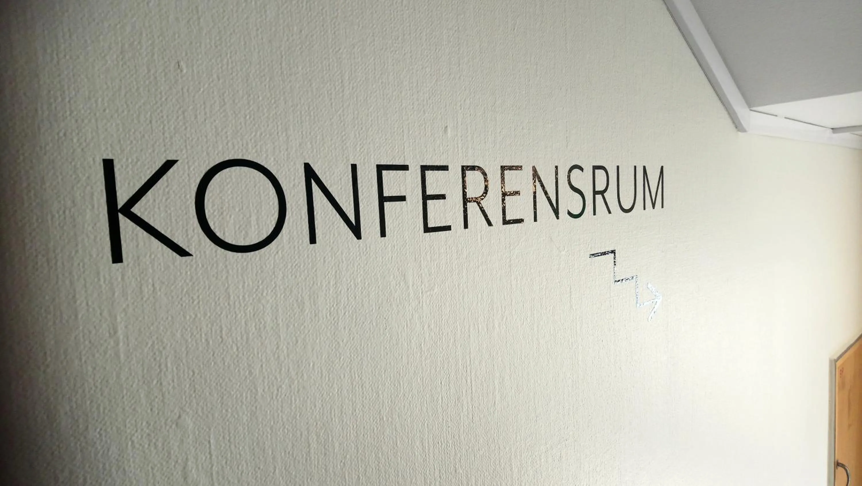 Meeting/conference room in BriQ Hotell