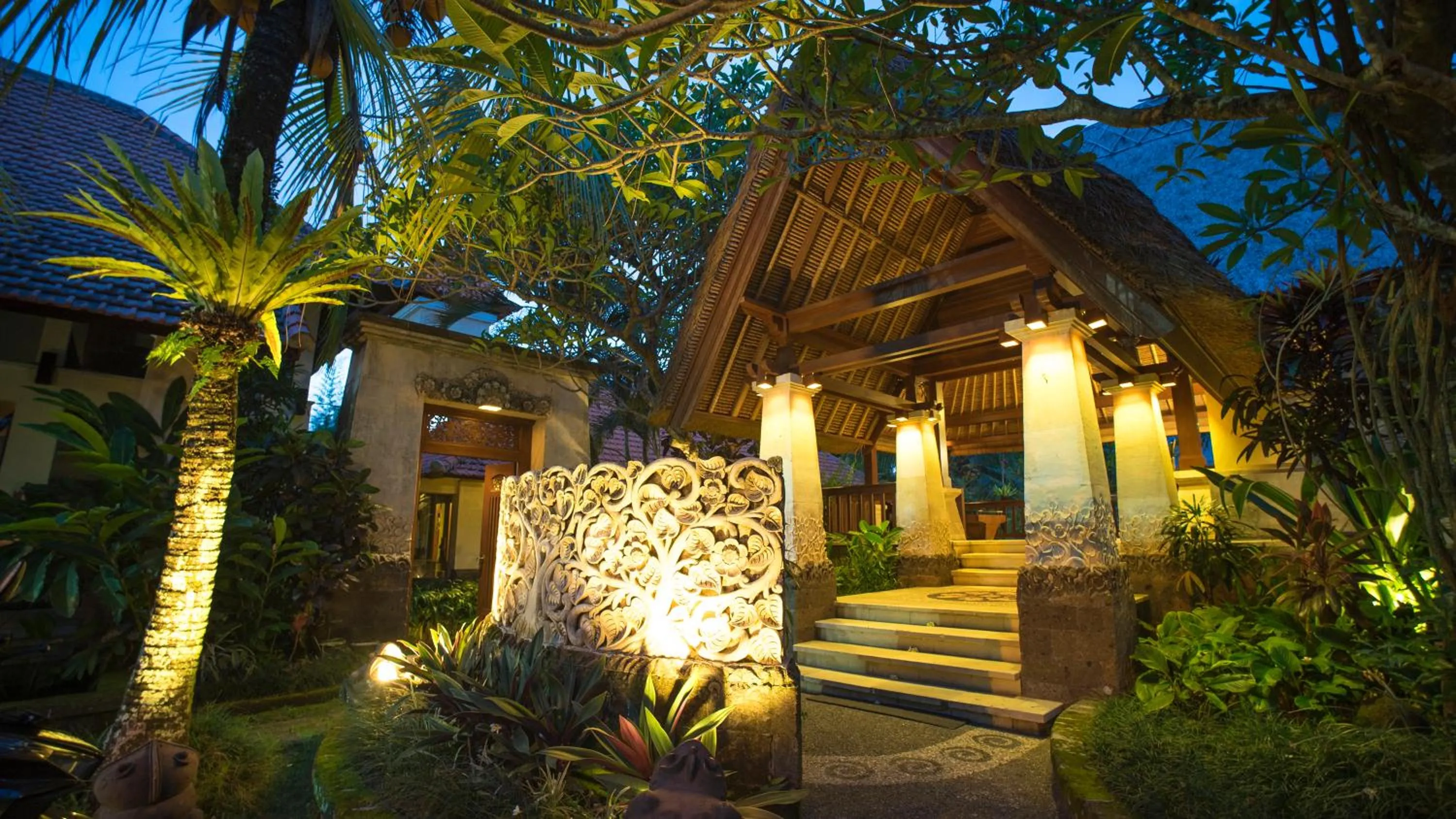 Lobby or reception in Kori Ubud Resort, Restaurant & Spa
