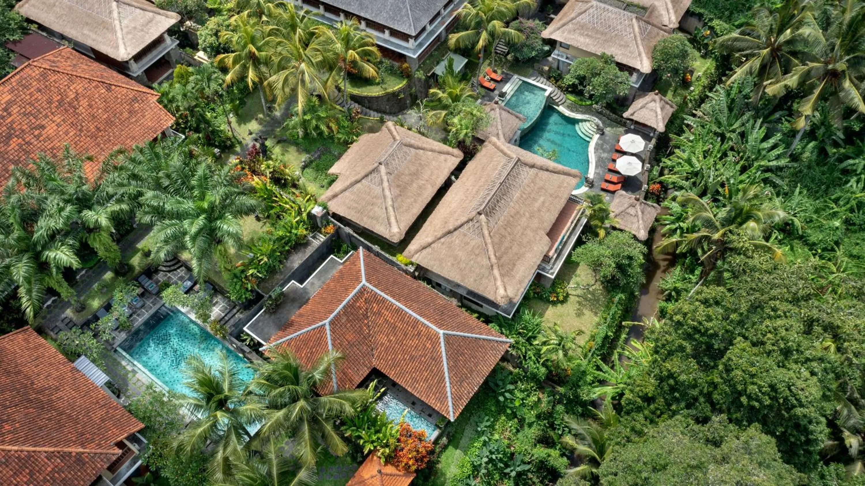 Property building in Kori Ubud Resort, Restaurant & Spa