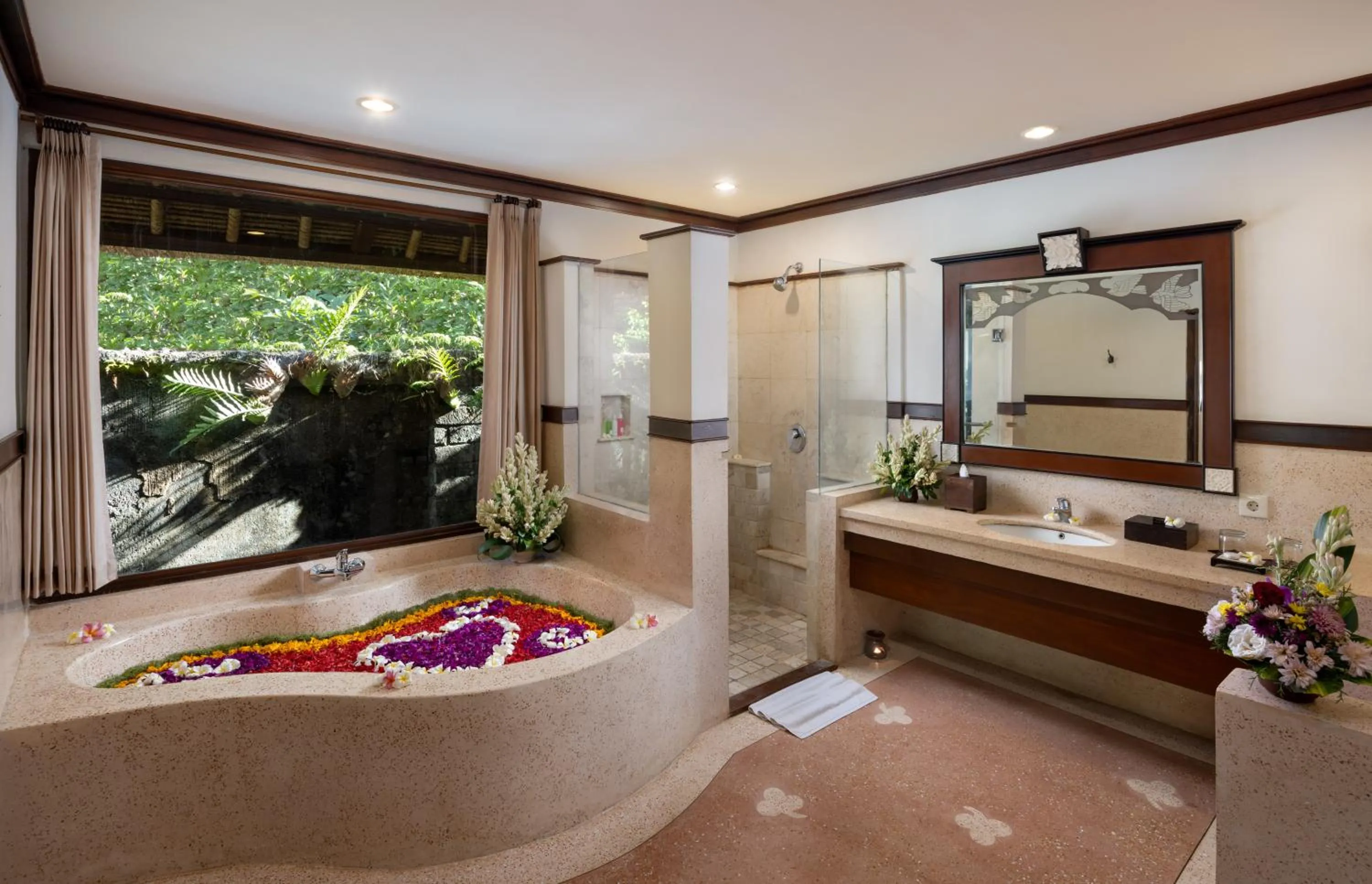Bathroom in Kori Ubud Resort, Restaurant & Spa
