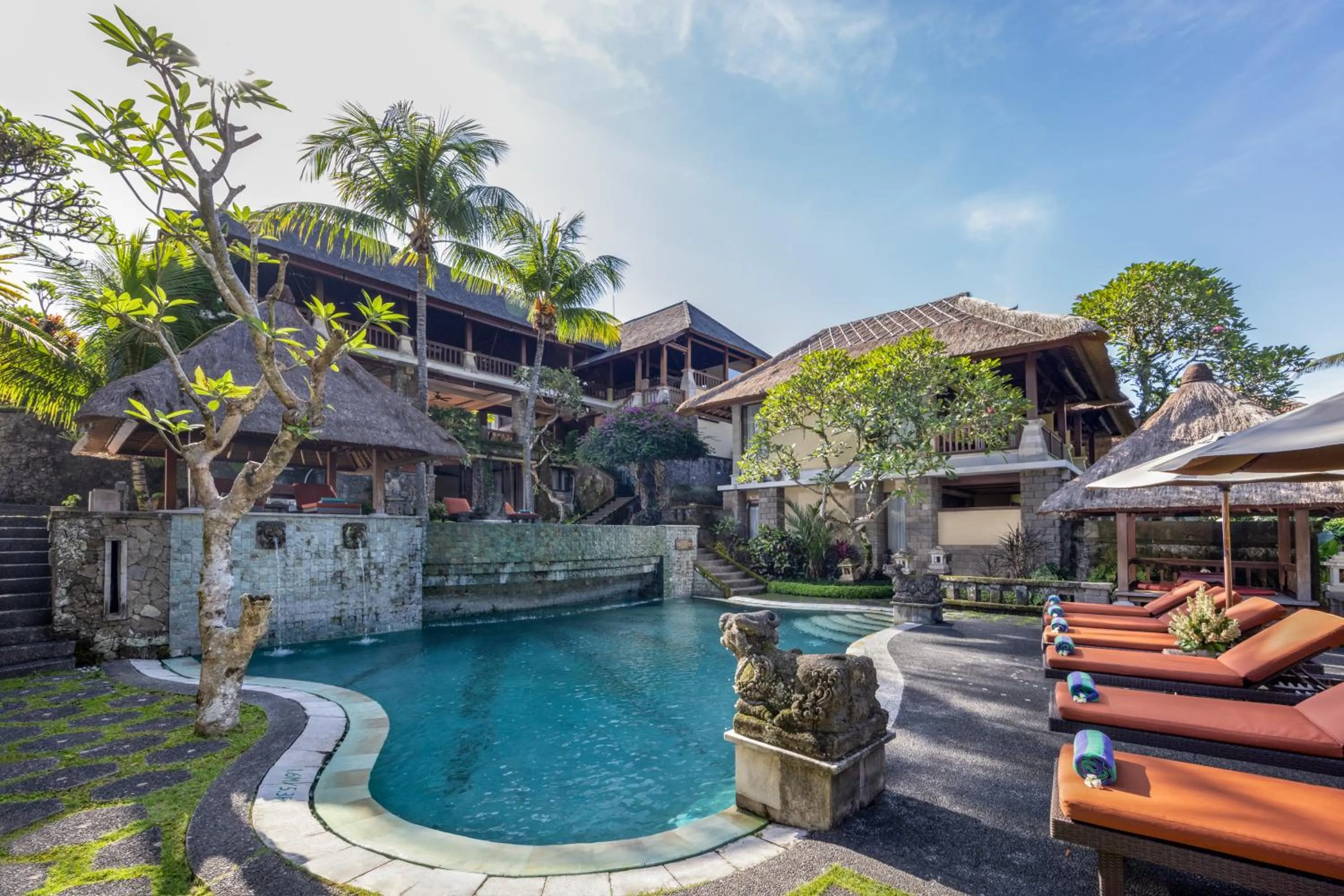 Natural landscape in Kori Ubud Resort, Restaurant & Spa
