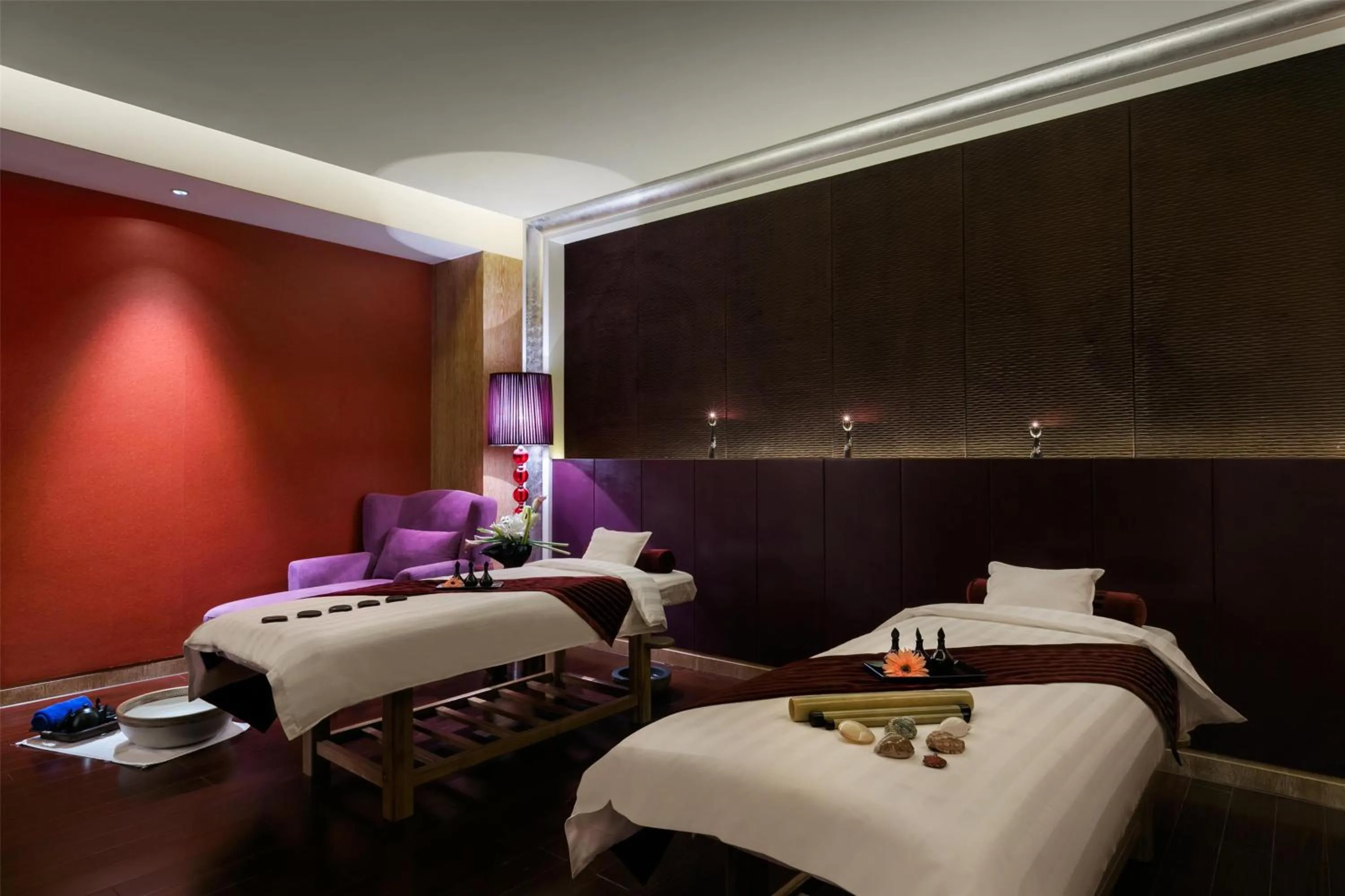 Spa and wellness centre/facilities, Bed in Kempinski Hotel Xiamen
